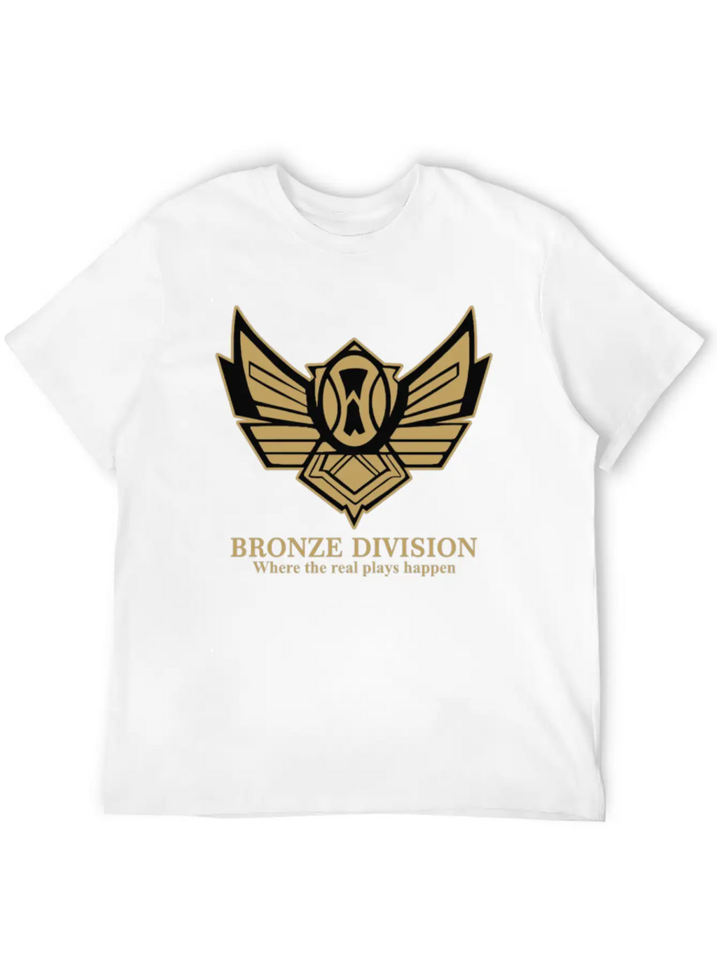 Bronze Division Unisex Casual T-Shirt – Clean Design For Daily Comfort