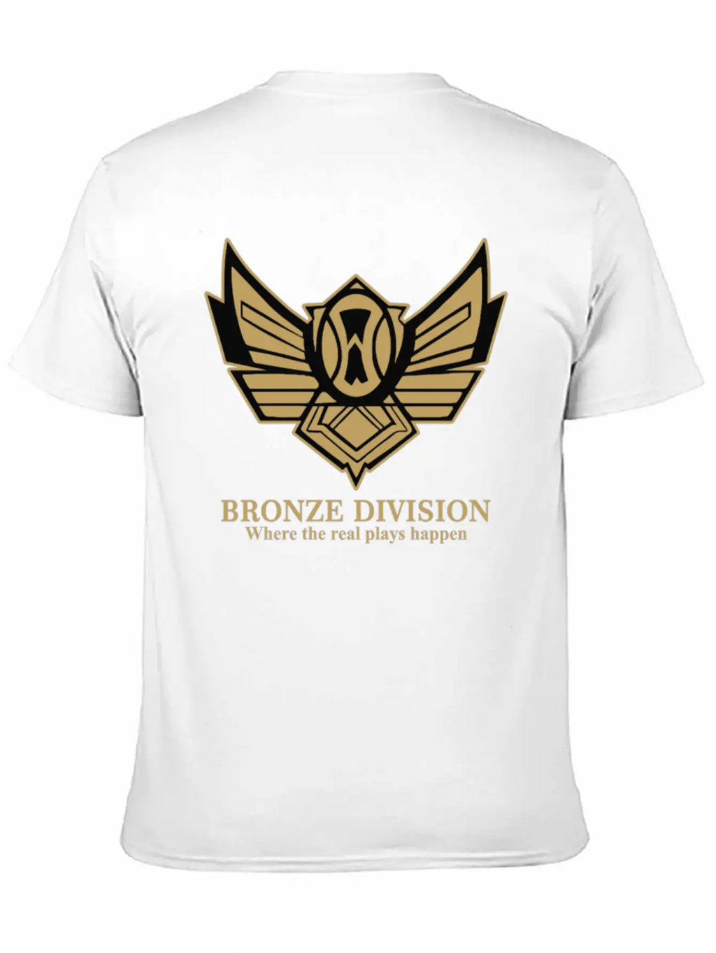 Bronze Division Unisex Casual T-Shirt – Clean Design For Daily Comfort