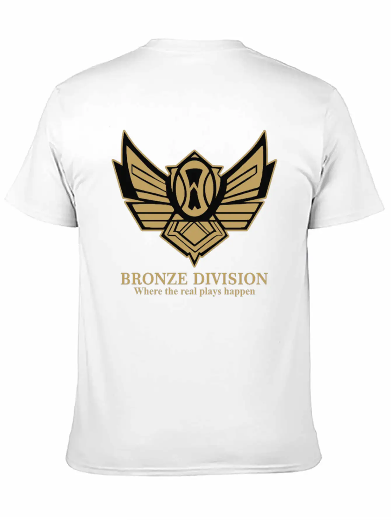 Bronze Division Unisex Casual T-Shirt – Clean Design For Daily Comfort