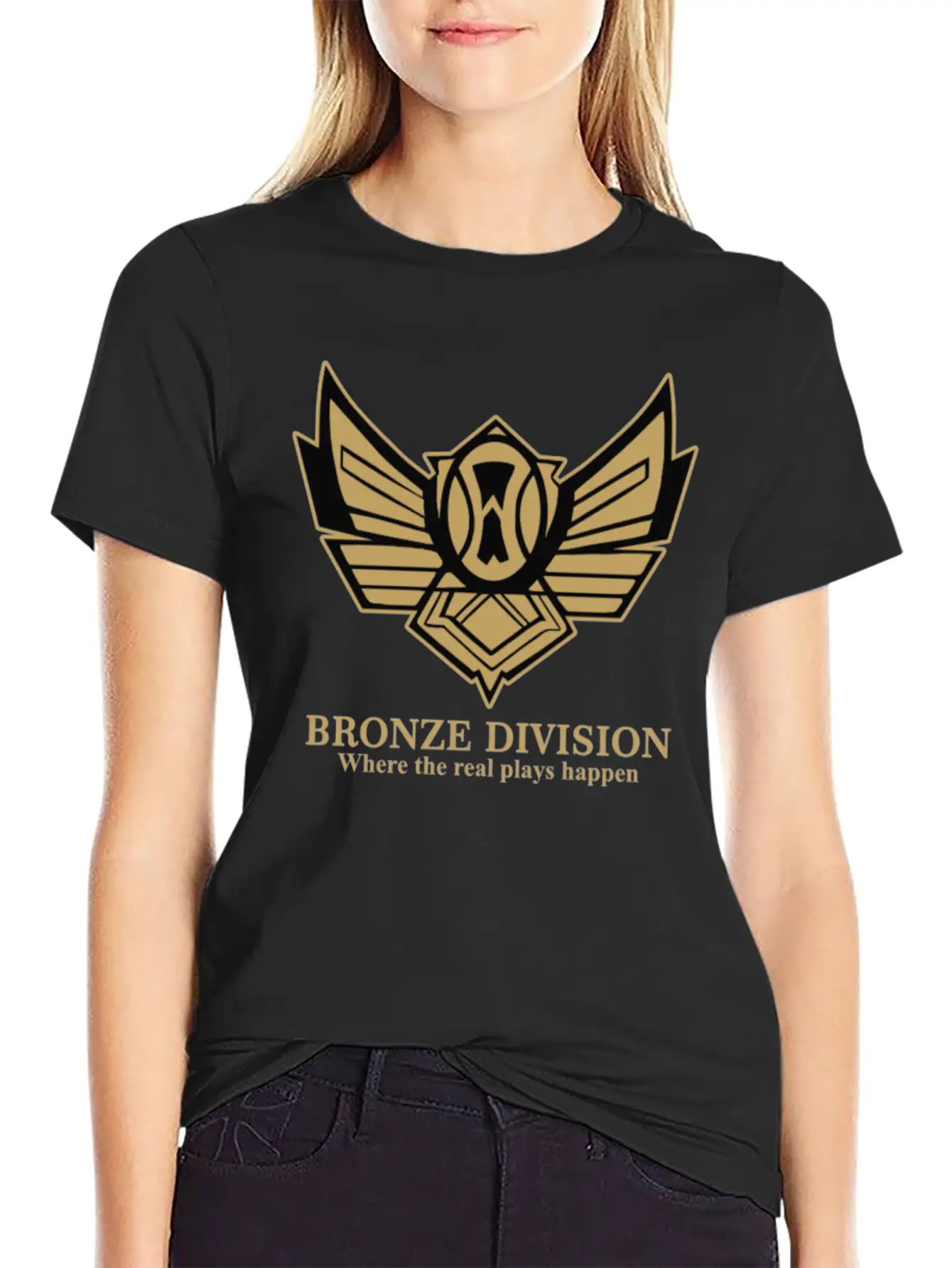 Bronze Division Unisex Casual T-Shirt – Clean Design For Daily Comfort