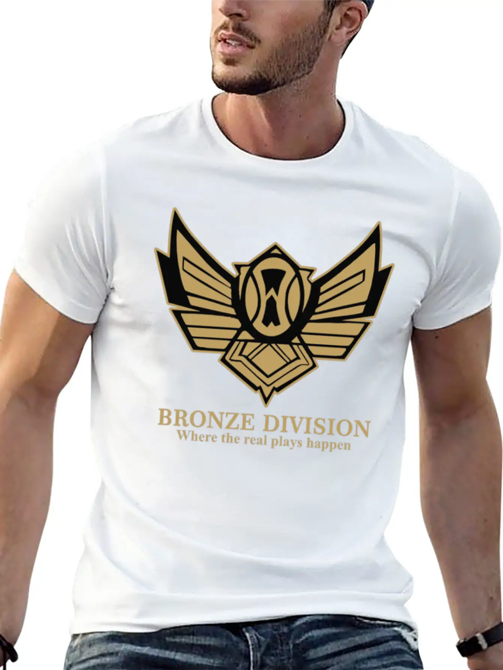 Bronze Division Unisex Casual T-Shirt – Clean Design For Daily Comfort