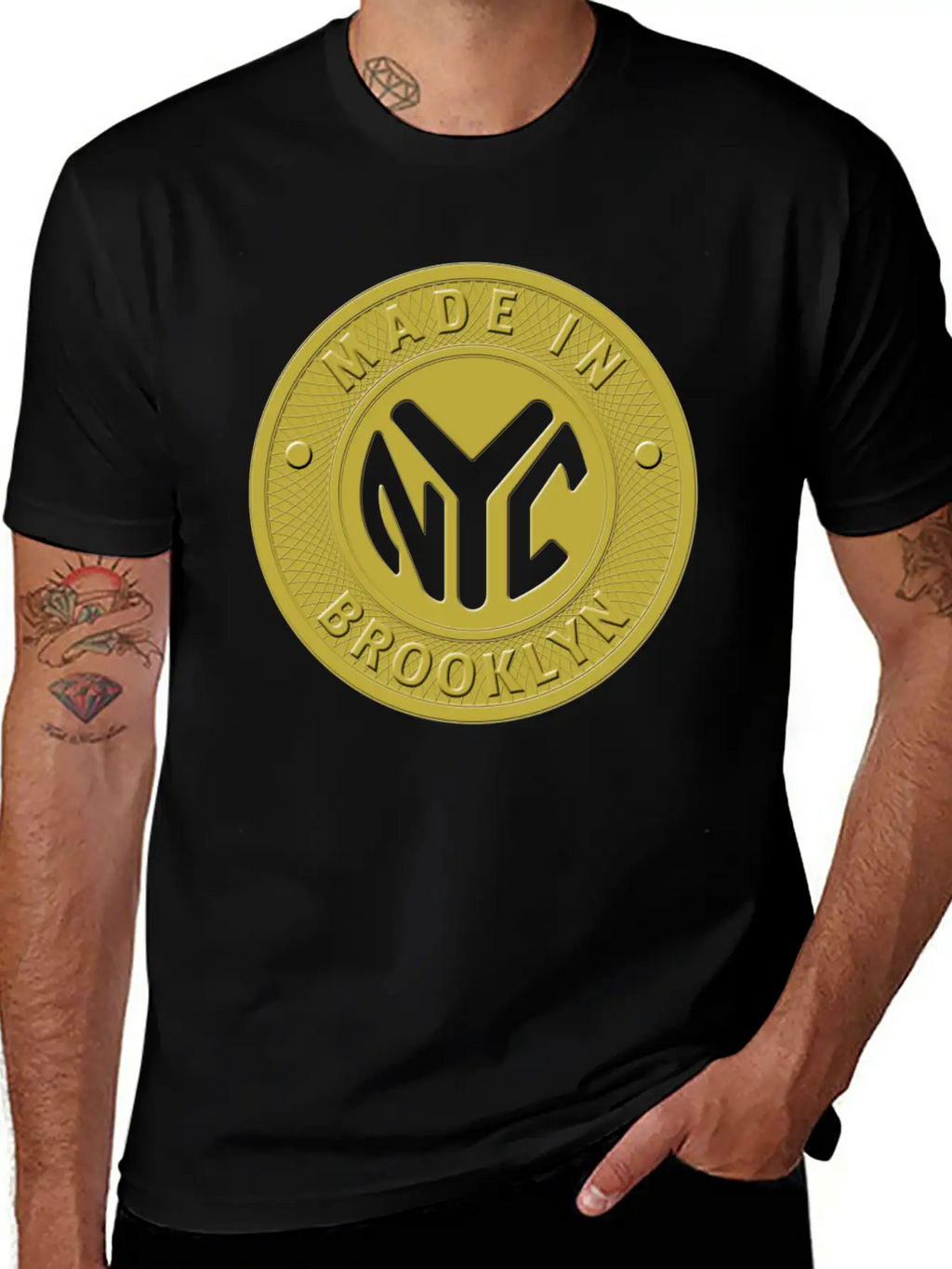 Brooklyn Subway Token Timeless Short Sleeve Tee – Comfy And Minimalist Design