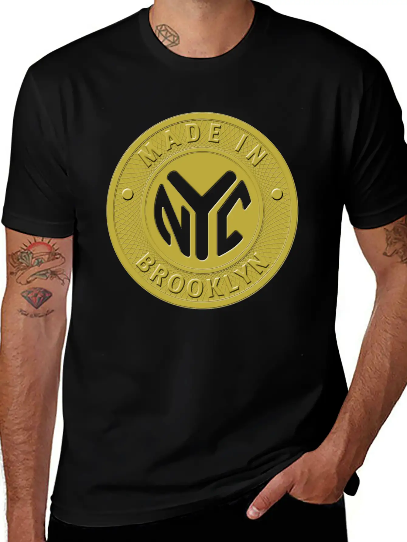 Brooklyn Subway Token Timeless Short Sleeve Tee – Comfy And Minimalist Design