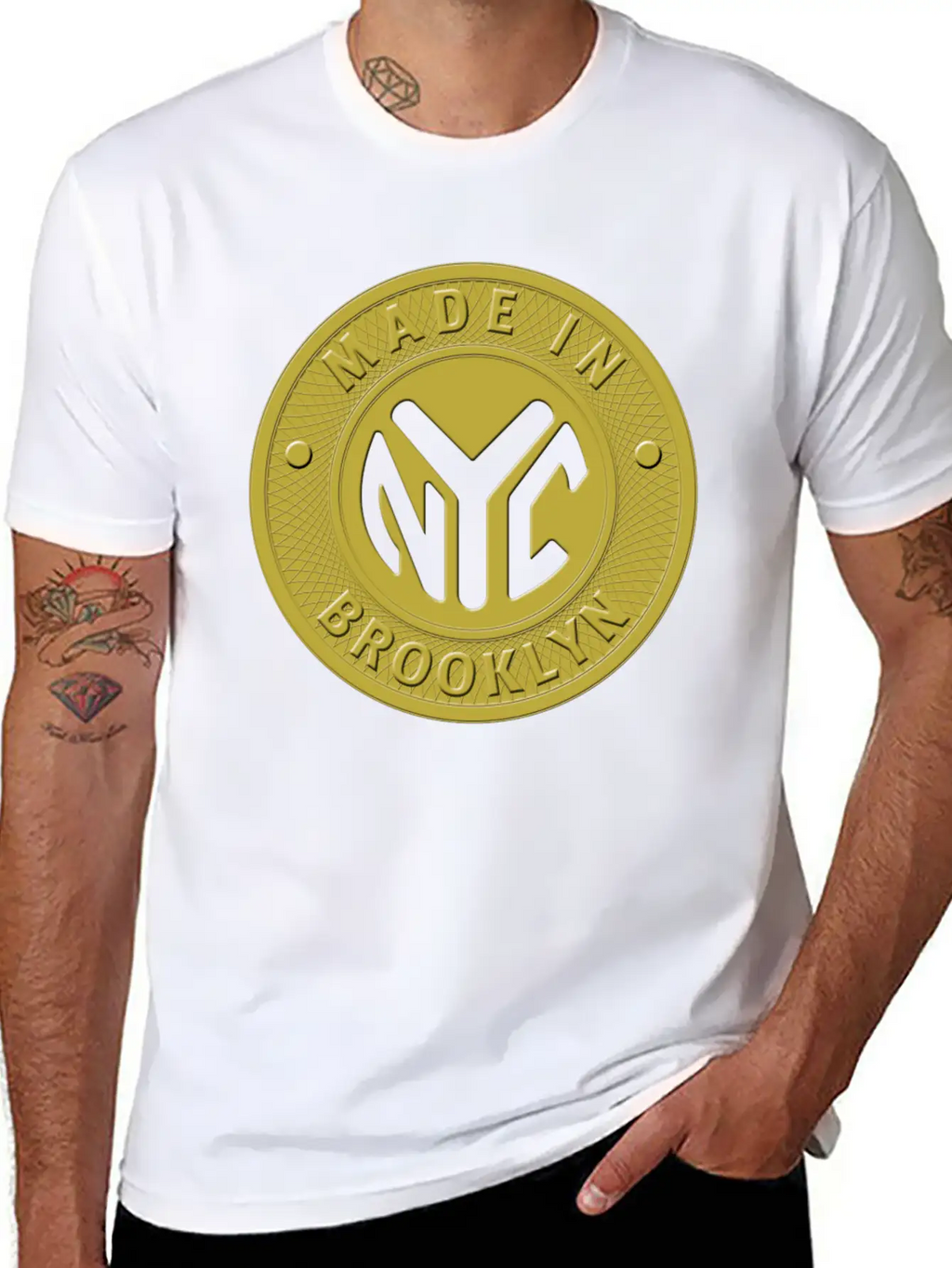 Brooklyn Subway Token Timeless Short Sleeve Tee – Comfy And Minimalist Design