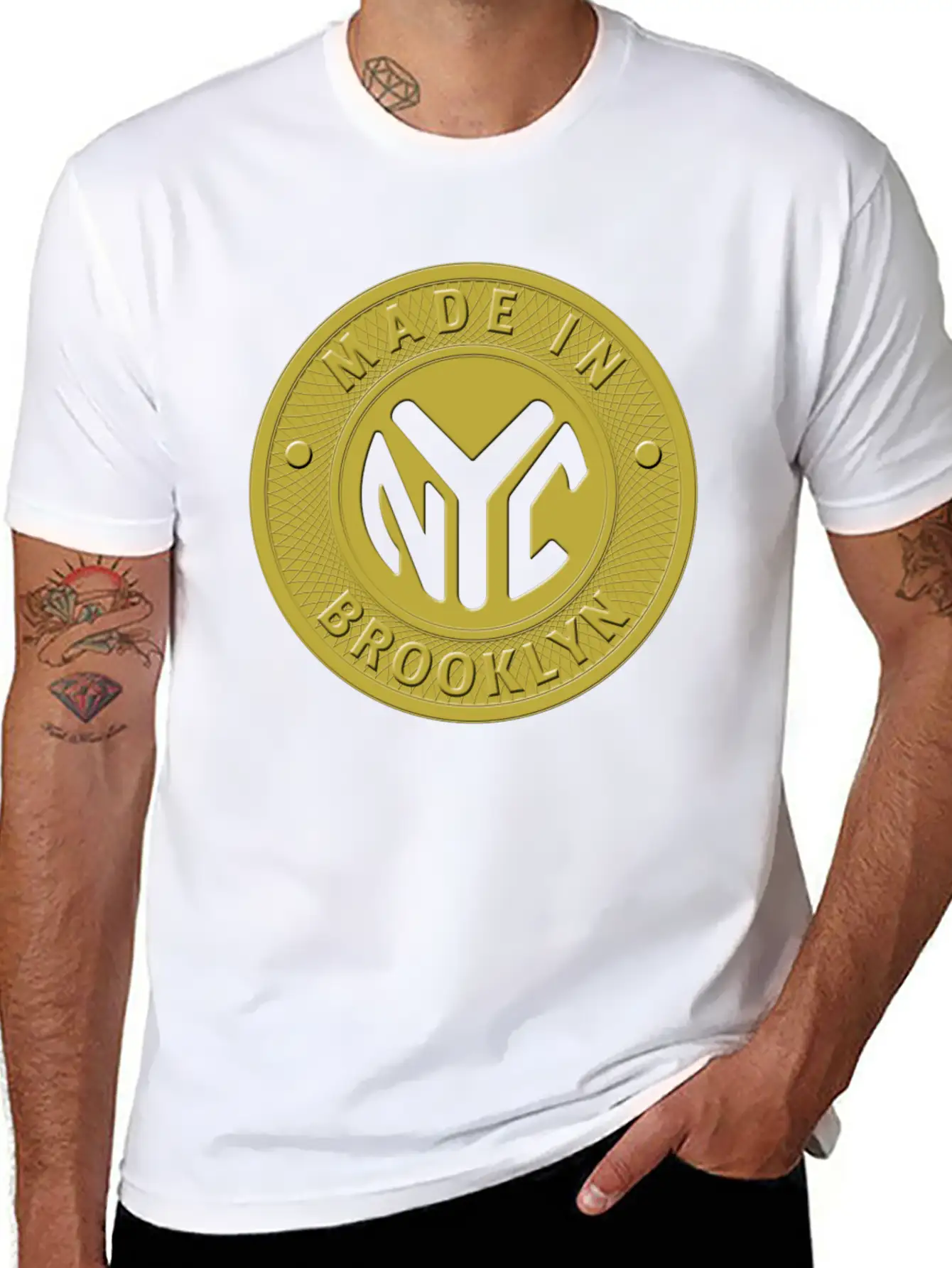 Brooklyn Subway Token Timeless Short Sleeve Tee – Comfy And Minimalist Design