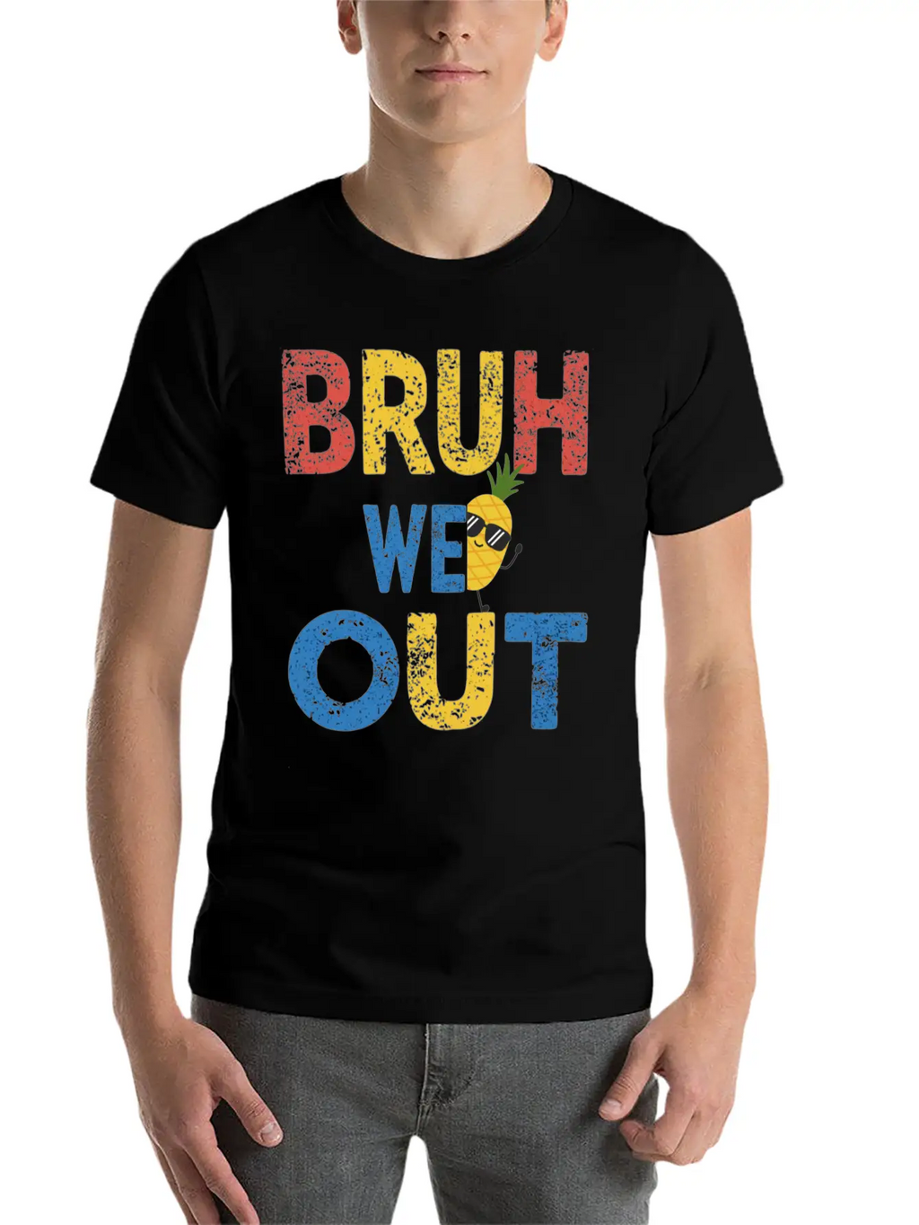 Bruh We Out Teachers Congratulations Relaxed Everyday Tee – Lightweight And Durable Cotton