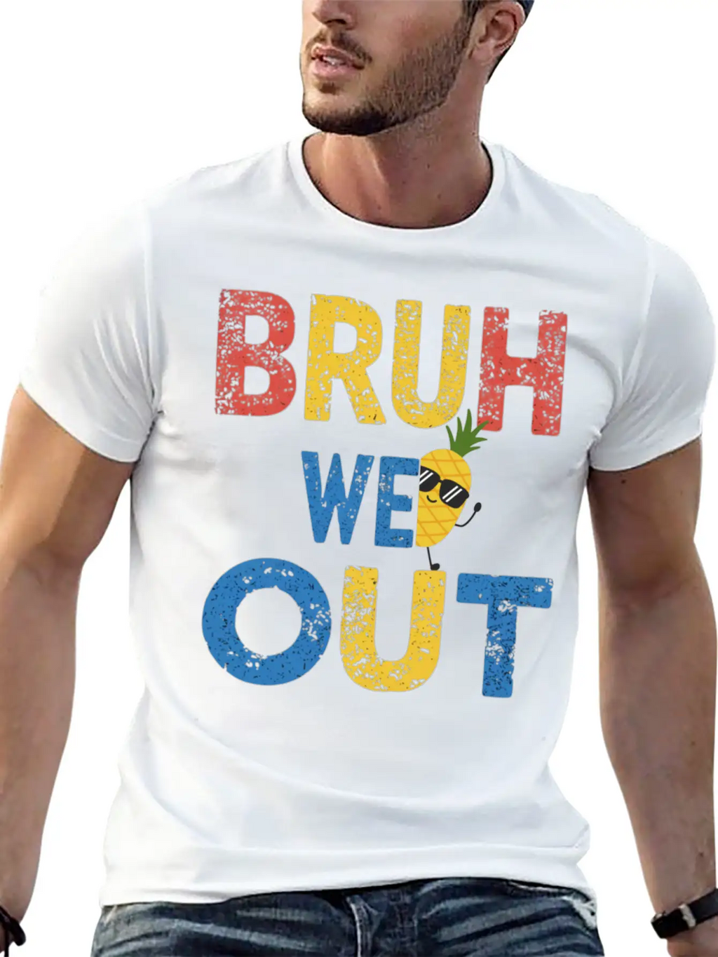 Bruh We Out Teachers Congratulations Relaxed Everyday Tee – Lightweight And Durable Cotton