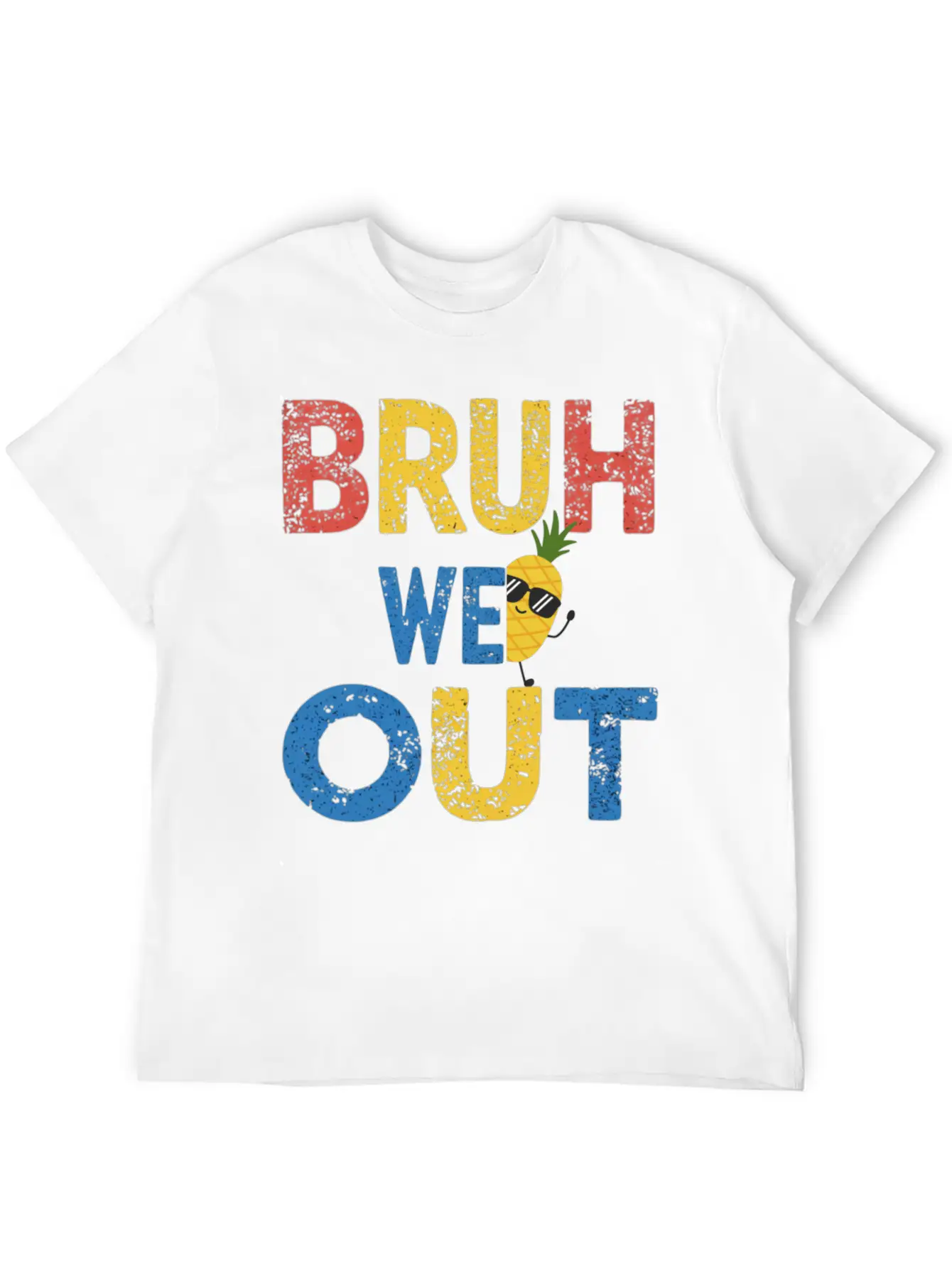 Bruh We Out Teachers Congratulations Relaxed Everyday Tee – Lightweight And Durable Cotton