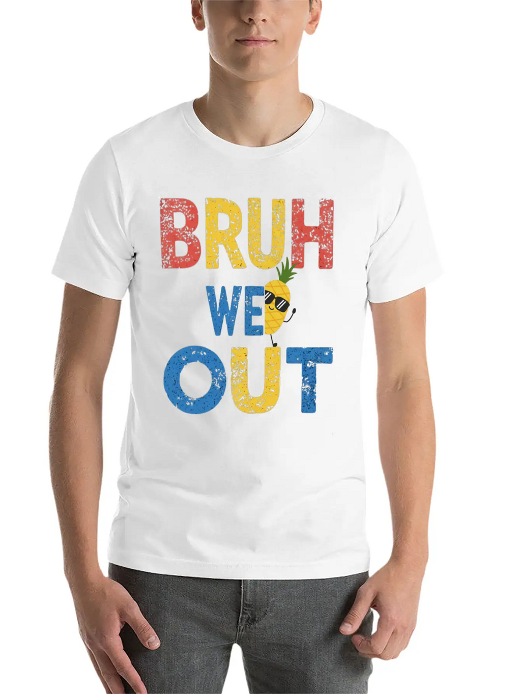 Bruh We Out Teachers Congratulations Relaxed Everyday Tee – Lightweight And Durable Cotton