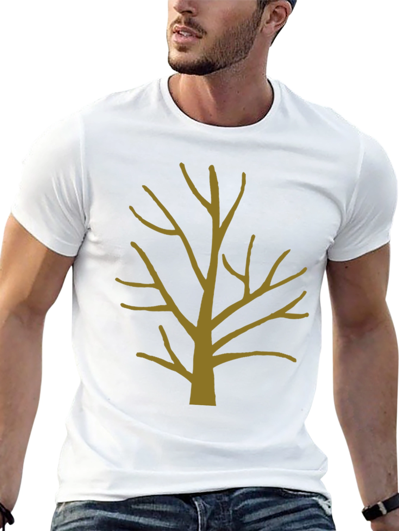 Tree Graphic Tee - Nature Inspired Mens Shirt
