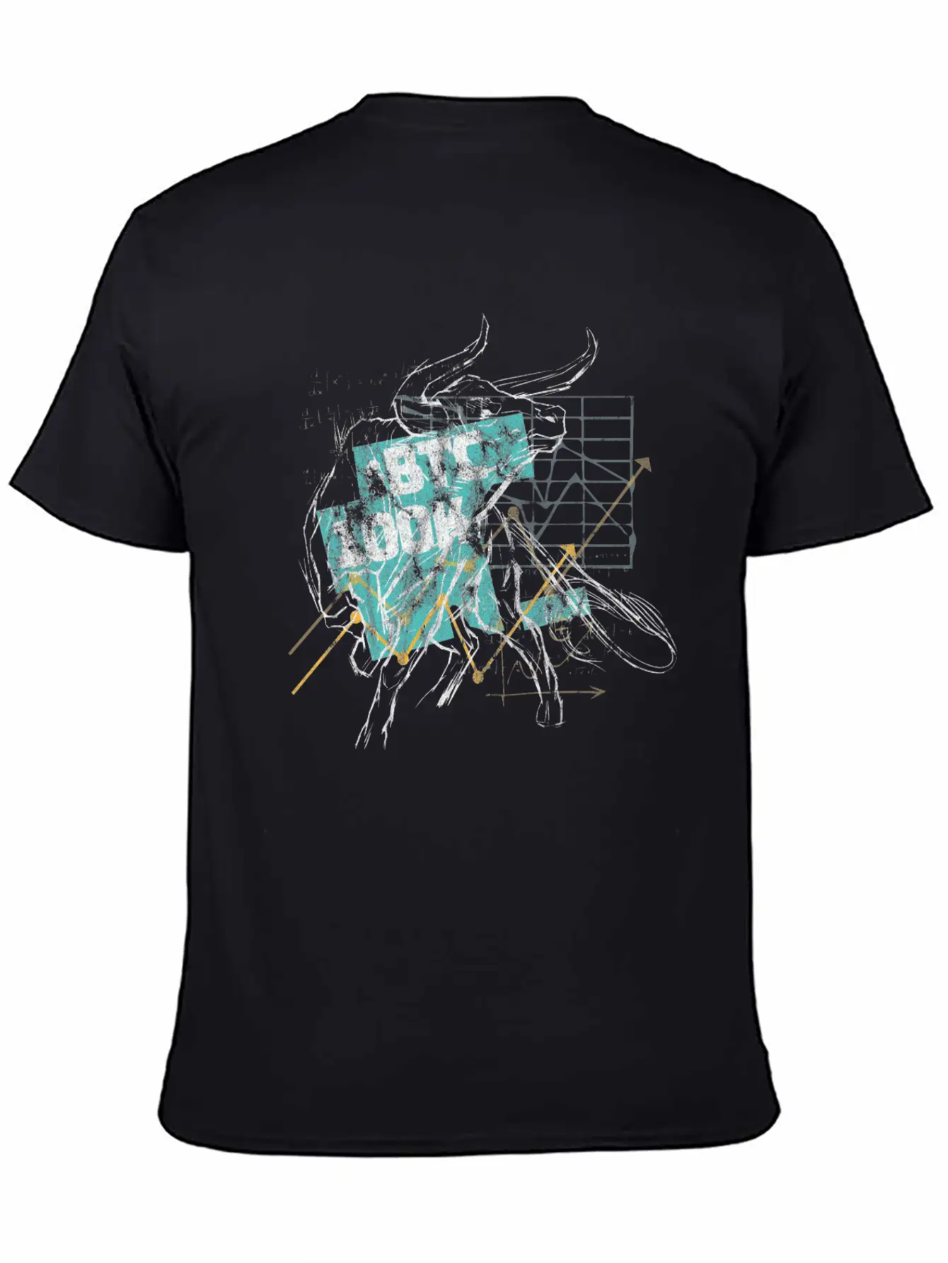 BTC 100k Bitcoin $100.000 Cryptos Currency Basic Graphic T-Shirt – Daily Comfort In Soft Cotton