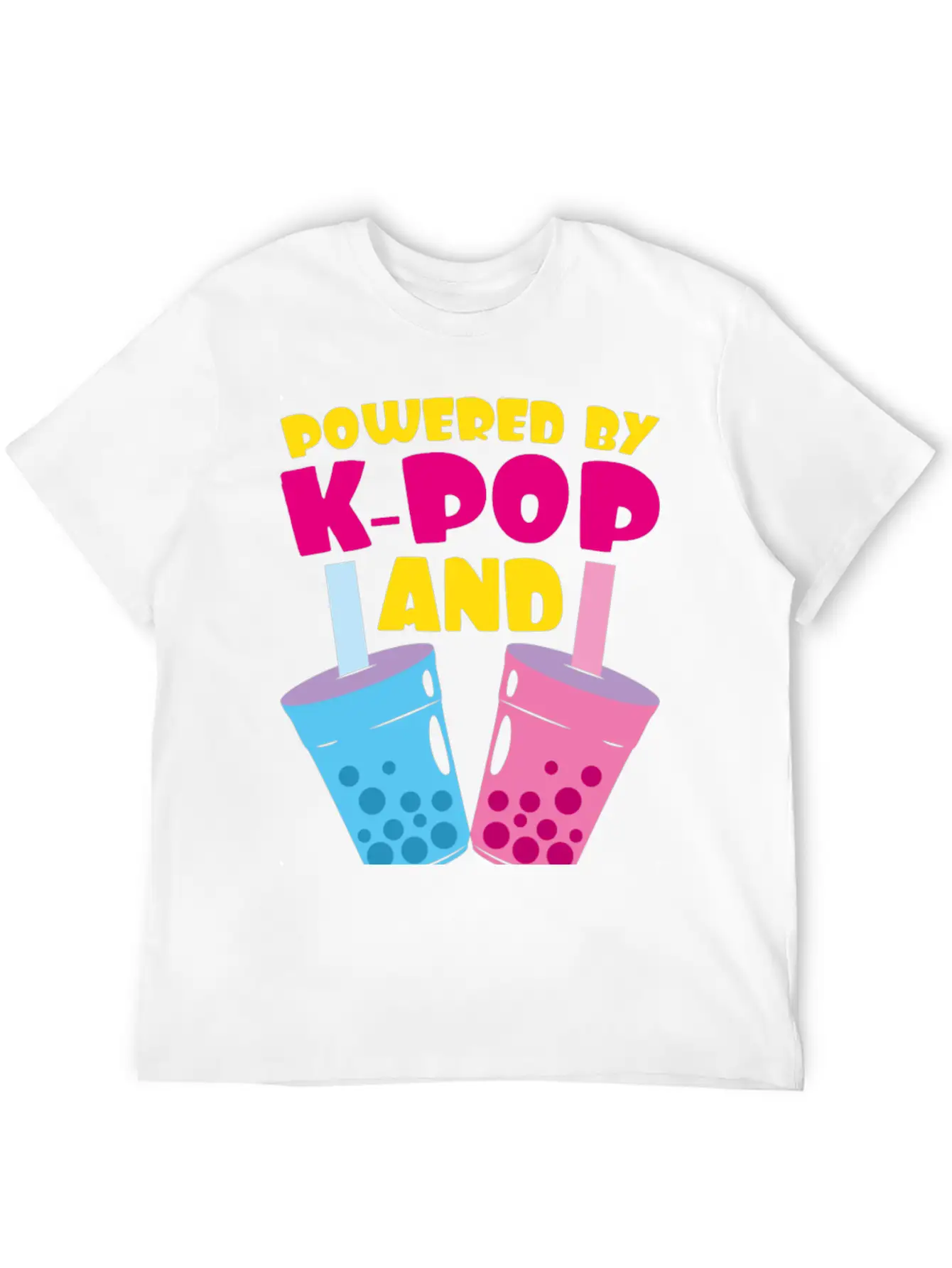 Bubble Tea K - Pop Music Gift Saying Timeless Short Sleeve Tee – Comfy And Minimalist Design