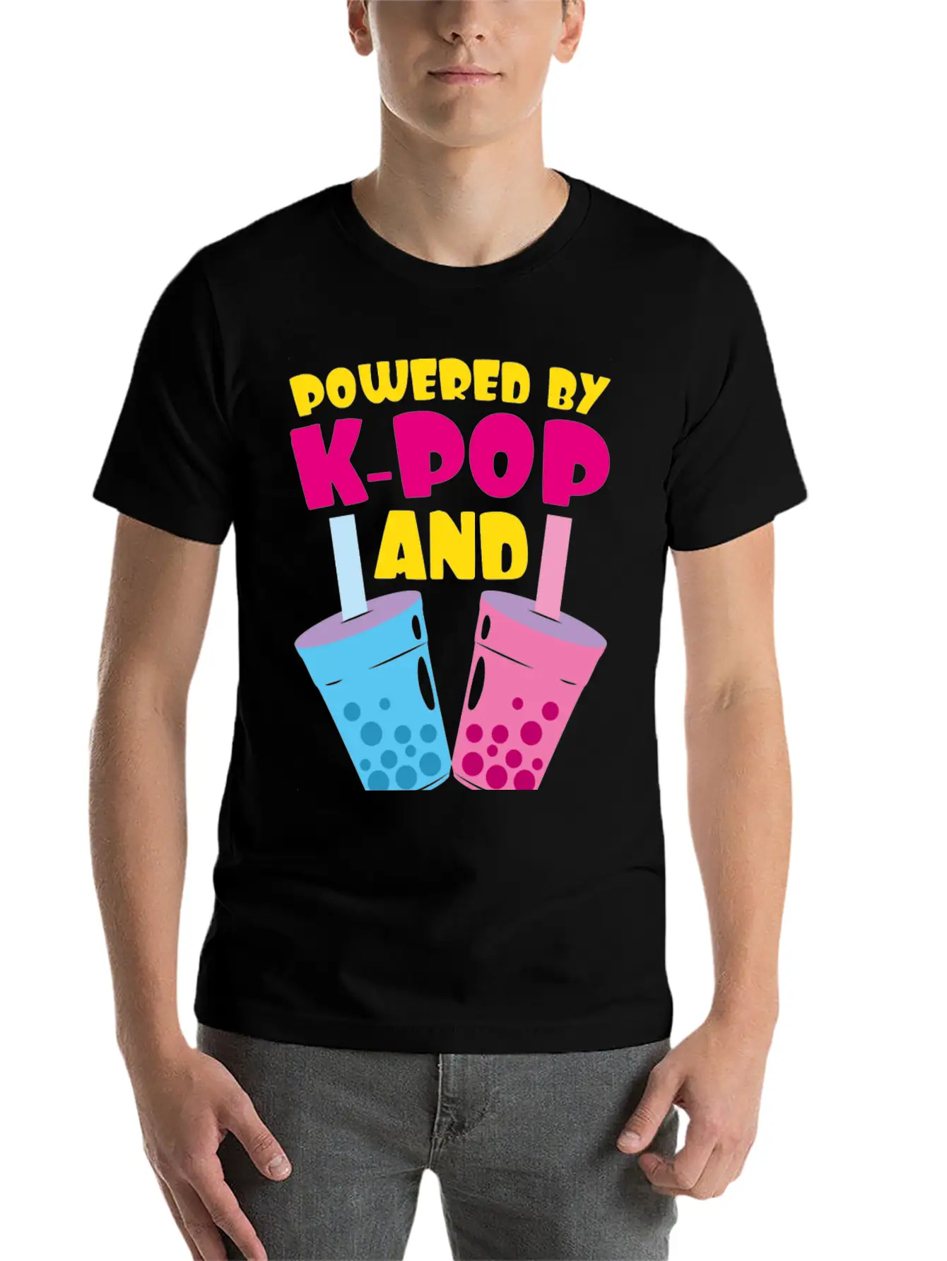 Bubble Tea K - Pop Music Gift Saying Timeless Short Sleeve Tee – Comfy And Minimalist Design