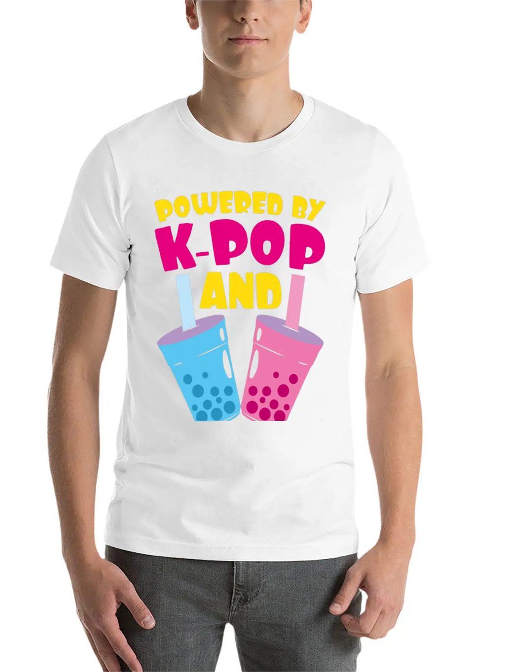 Bubble Tea K - Pop Music Gift Saying Timeless Short Sleeve Tee – Comfy And Minimalist Design