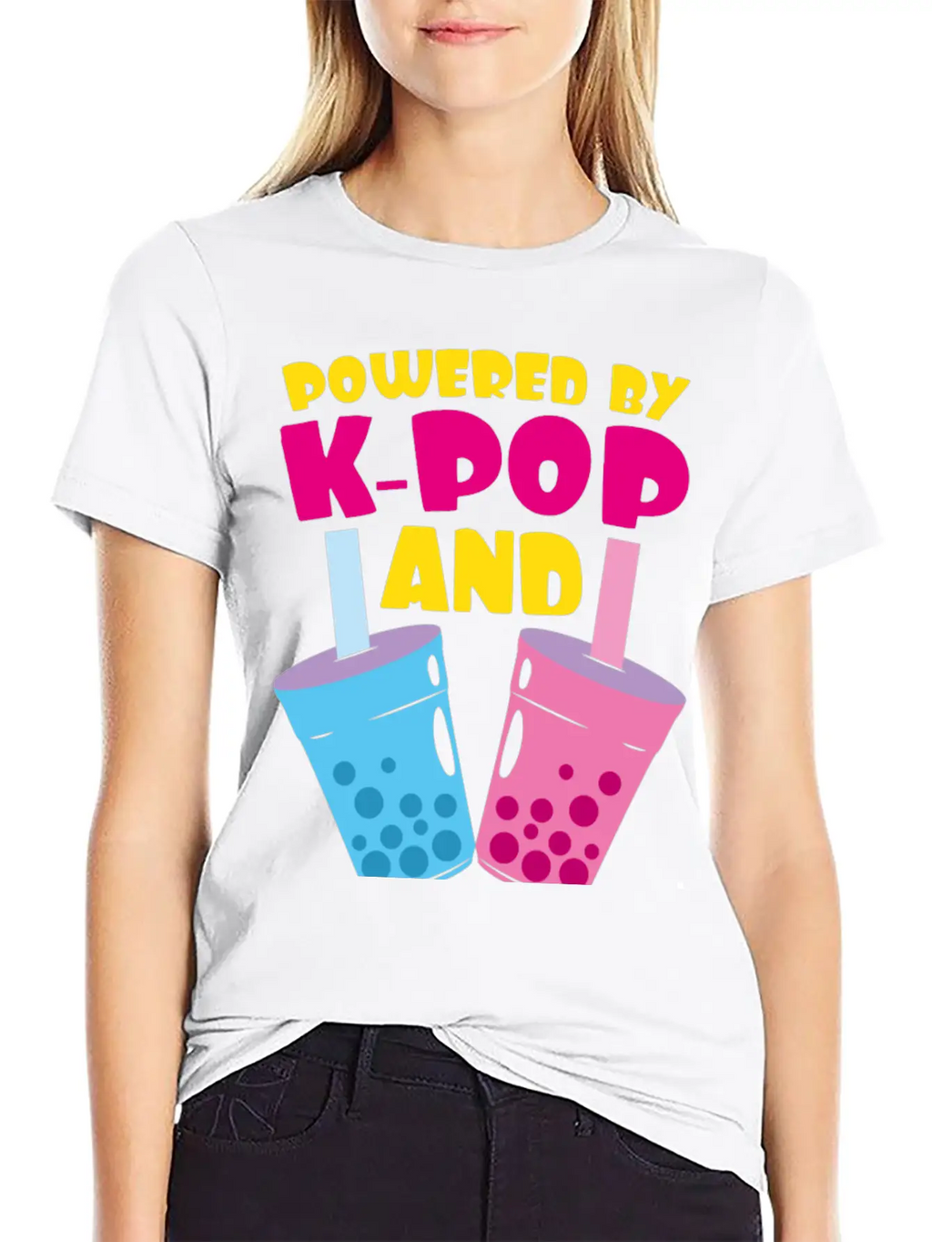 Bubble Tea K - Pop Music Gift Saying Timeless Short Sleeve Tee – Comfy And Minimalist Design