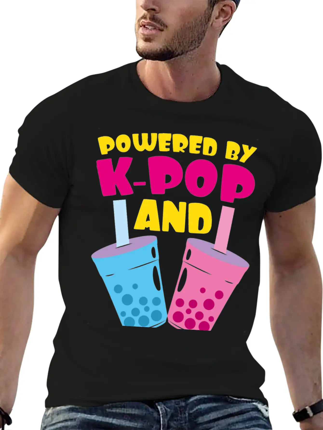 Bubble Tea K - Pop Music Gift Saying Timeless Short Sleeve Tee – Comfy And Minimalist Design