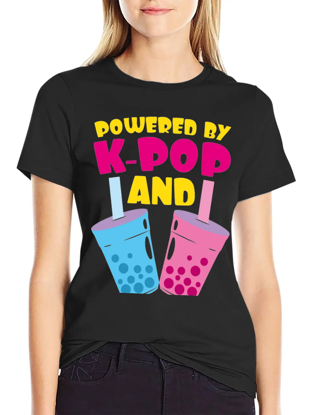 Bubble Tea K - Pop Music Gift Saying Timeless Short Sleeve Tee – Comfy And Minimalist Design