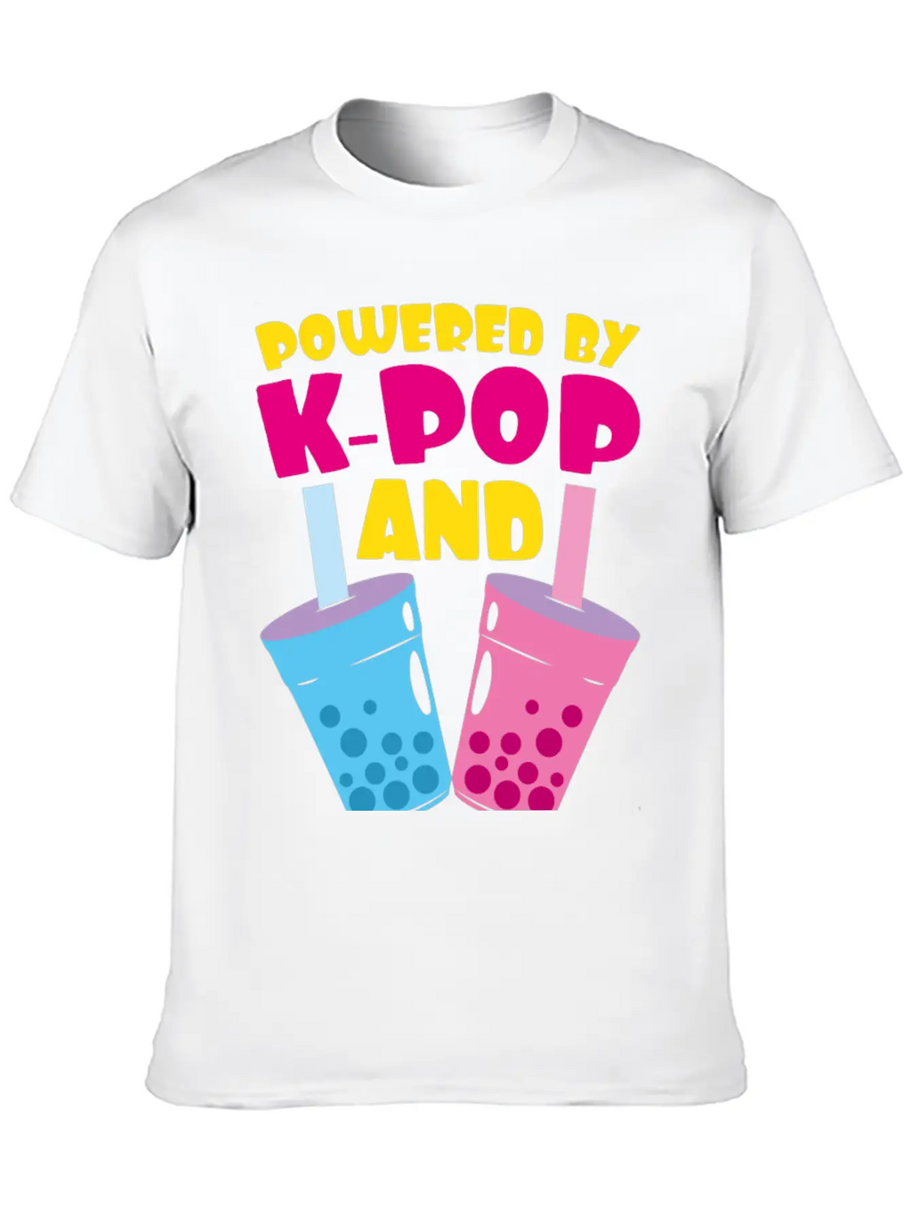 Bubble Tea K - Pop Music Gift Saying Timeless Short Sleeve Tee – Comfy And Minimalist Design