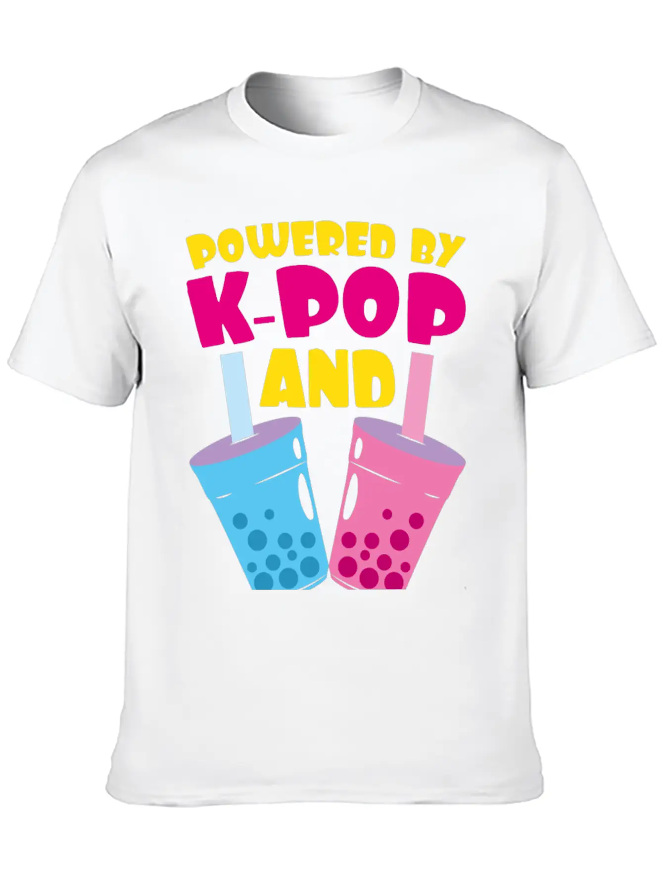 Bubble Tea K - Pop Music Gift Saying Timeless Short Sleeve Tee – Comfy And Minimalist Design