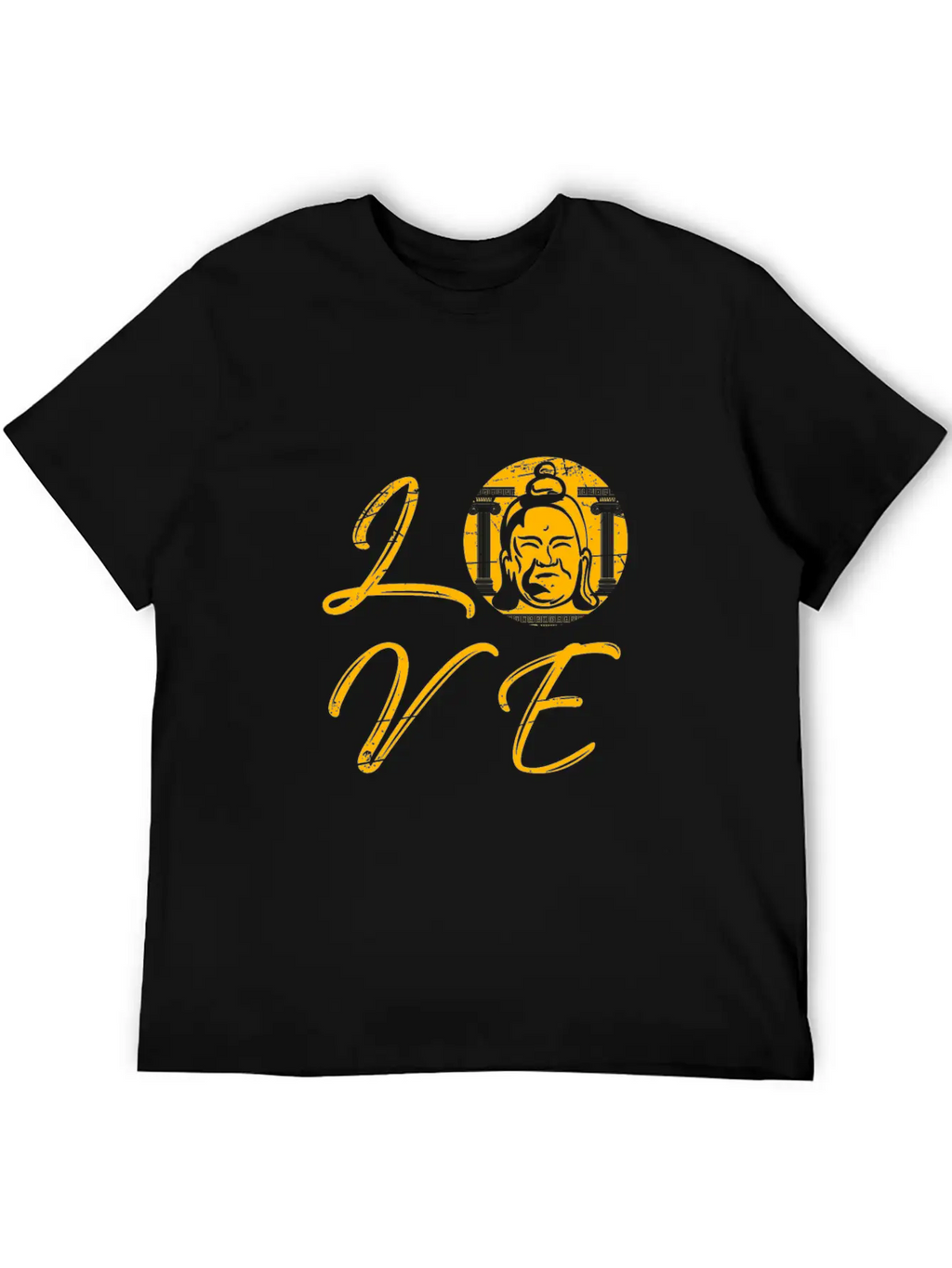 Buddha Gift Meditation Relaxation Breathable Soft Cotton T-Shirt – Timeless Casual Look