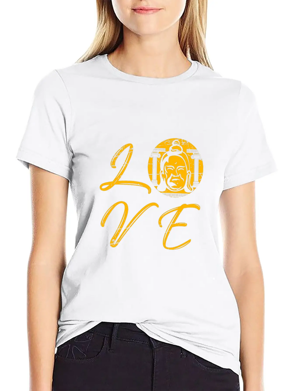 Buddha Gift Meditation Relaxation Breathable Soft Cotton T-Shirt – Timeless Casual Look