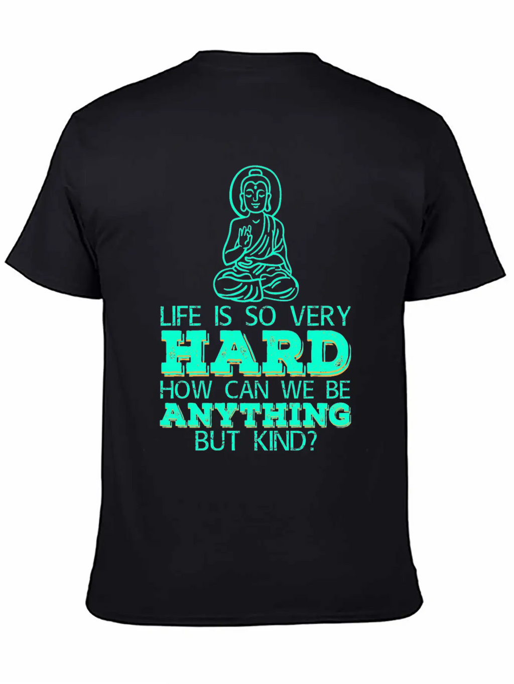 Buddhism Buddha Meditation Breathable Soft Cotton T-Shirt – Timeless Casual Look