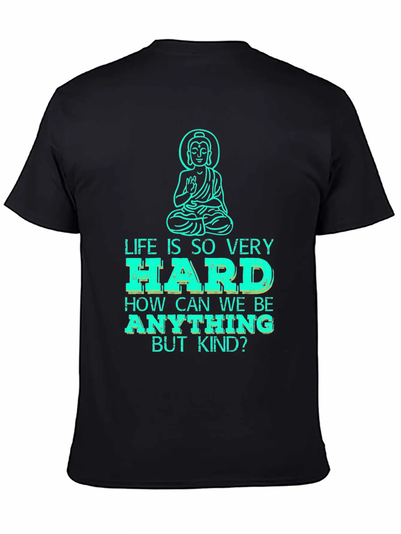 Buddhism Buddha Meditation Breathable Soft Cotton T-Shirt – Timeless Casual Look