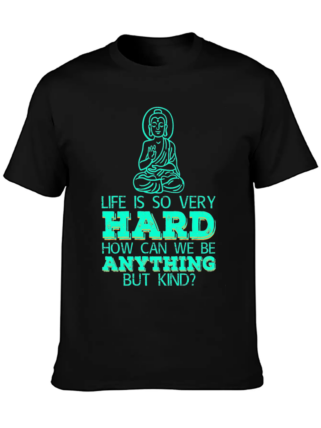 Buddhism Buddha Meditation Breathable Soft Cotton T-Shirt – Timeless Casual Look