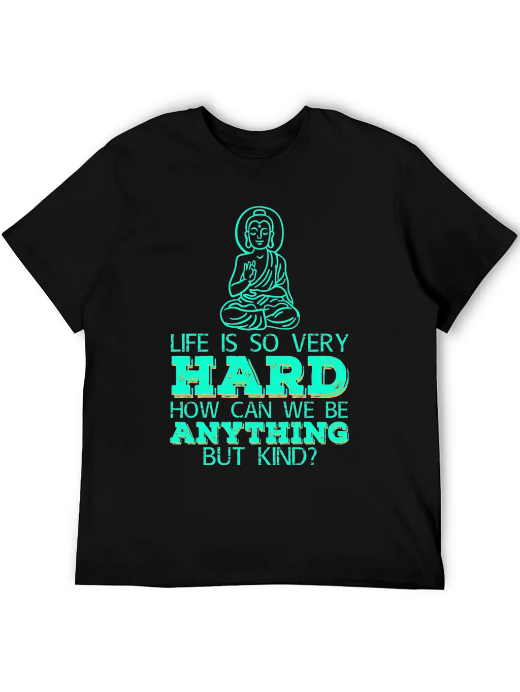Buddhism Buddha Meditation Breathable Soft Cotton T-Shirt – Timeless Casual Look