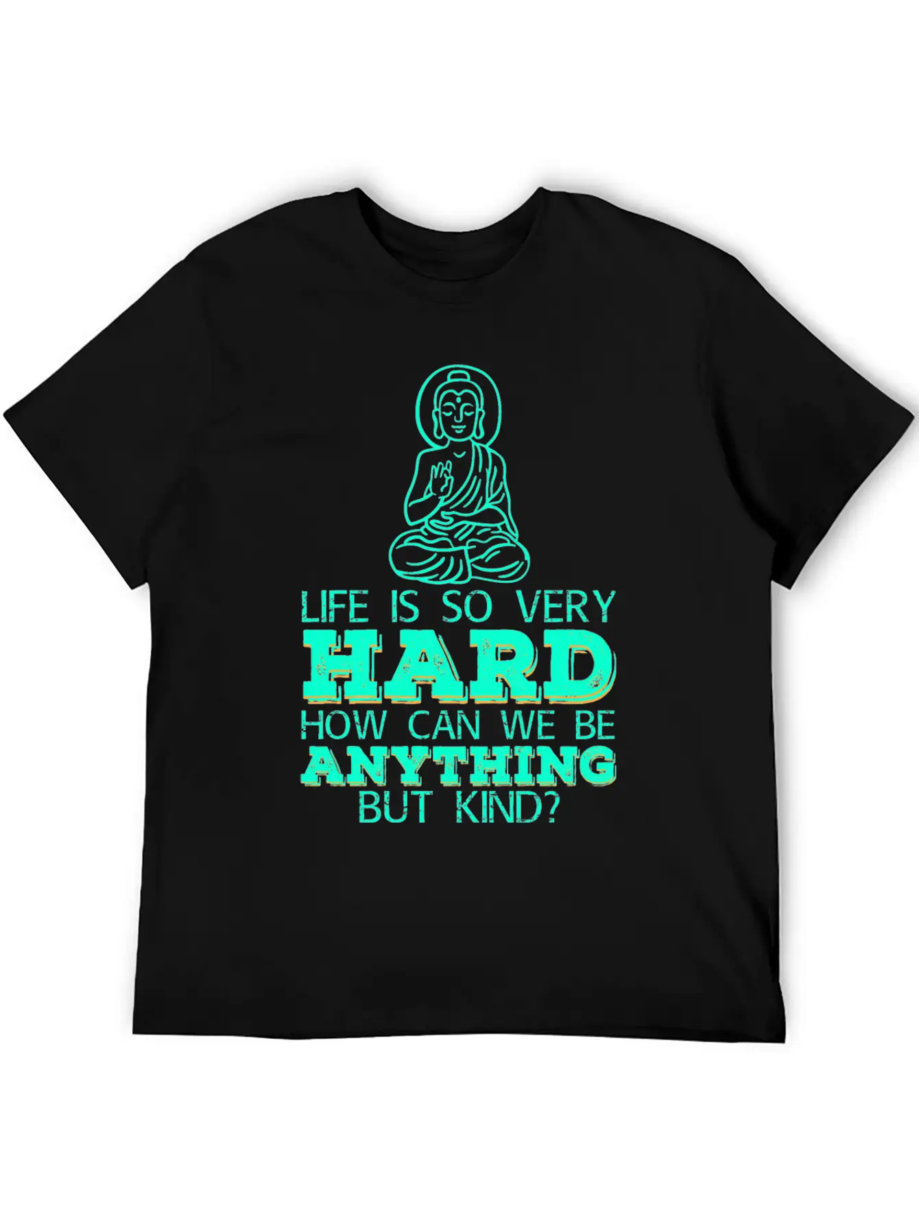 Buddhism Buddha Meditation Breathable Soft Cotton T-Shirt – Timeless Casual Look