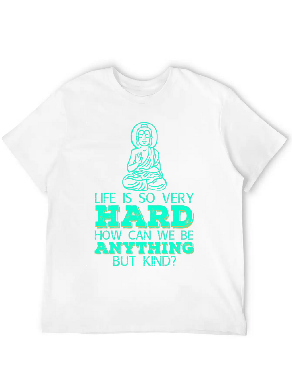 Buddhism Buddha Meditation Breathable Soft Cotton T-Shirt – Timeless Casual Look