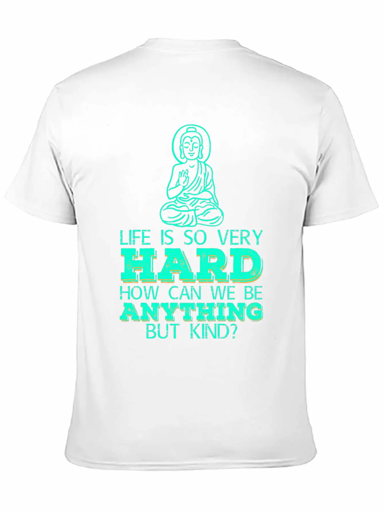 Buddhism Buddha Meditation Breathable Soft Cotton T-Shirt – Timeless Casual Look