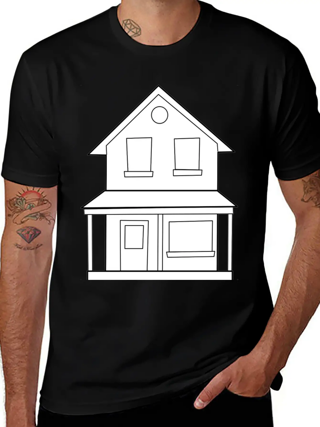 Building House Homes Architektur Haus Gebaeude191 Breathable Graphic T-Shirt – Perfect For Casual Days