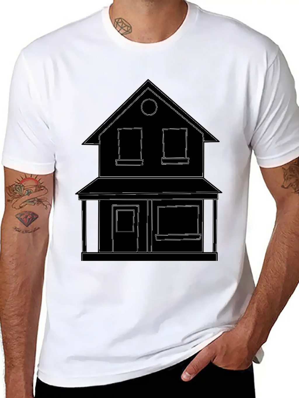 Building House Homes Architektur Haus Gebaeude191 Breathable Graphic T-Shirt – Perfect For Casual Days