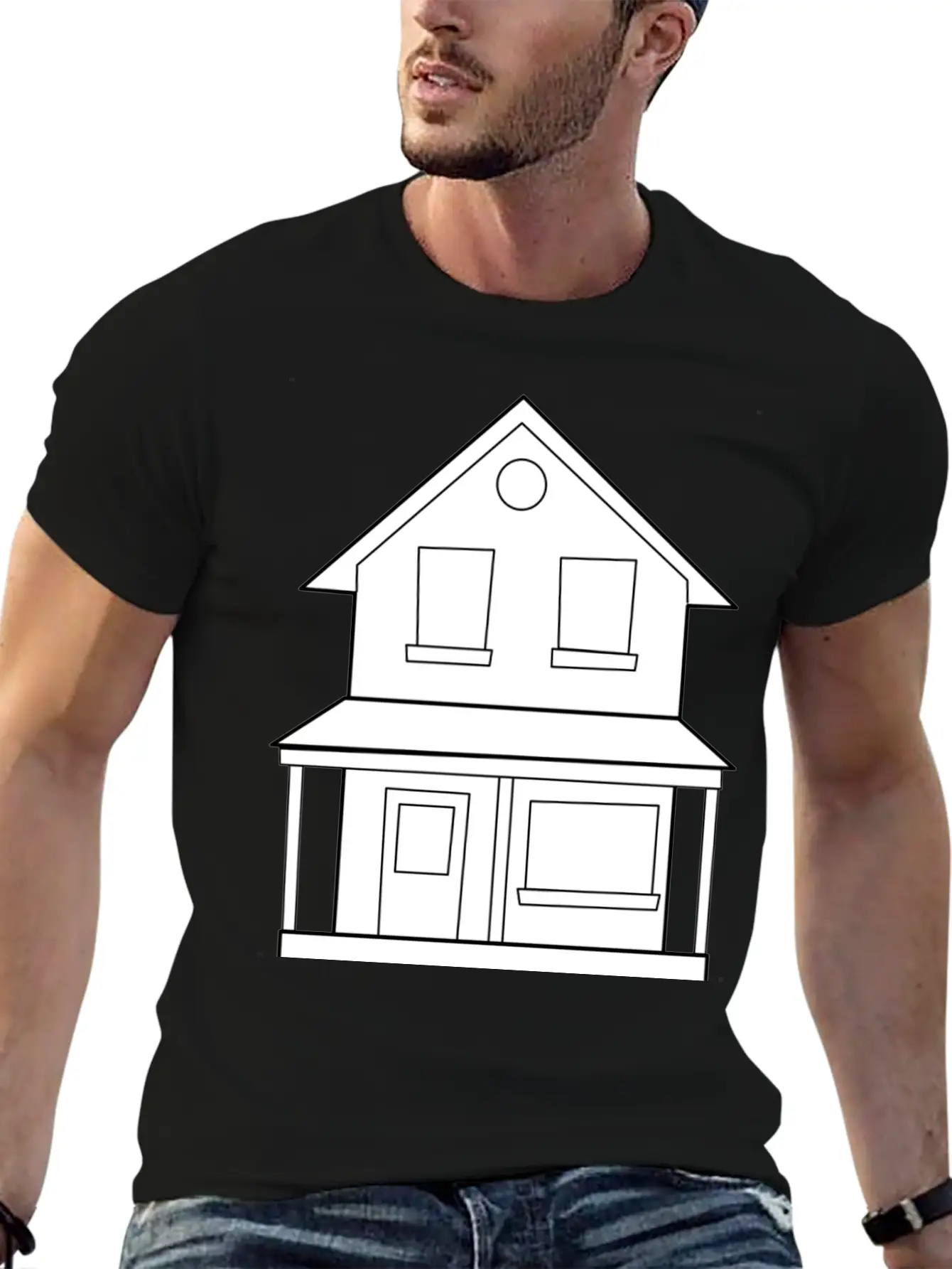 Building House Homes Architektur Haus Gebaeude191 Breathable Graphic T-Shirt – Perfect For Casual Days