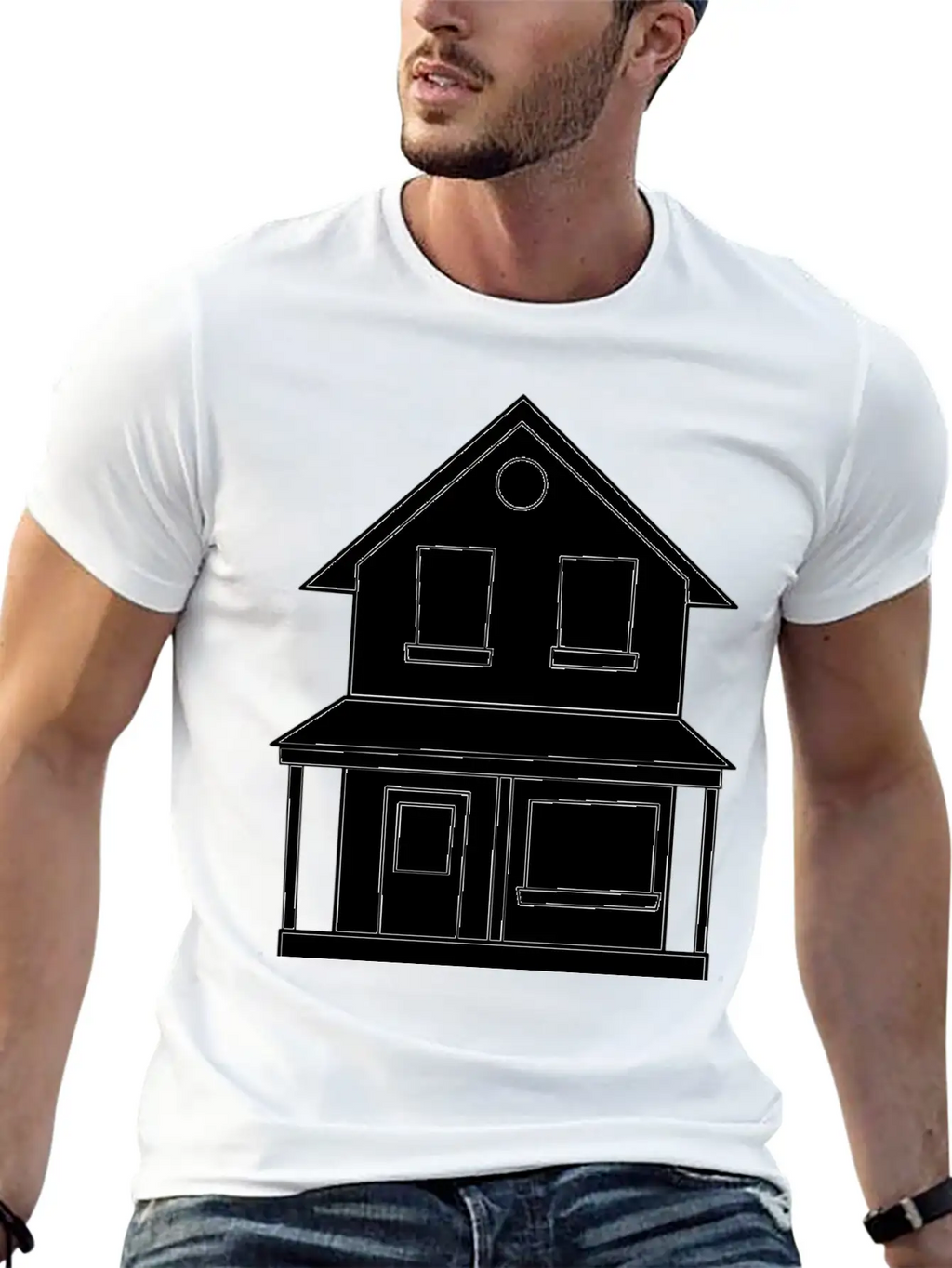 Building House Homes Architektur Haus Gebaeude191 Breathable Graphic T-Shirt – Perfect For Casual Days