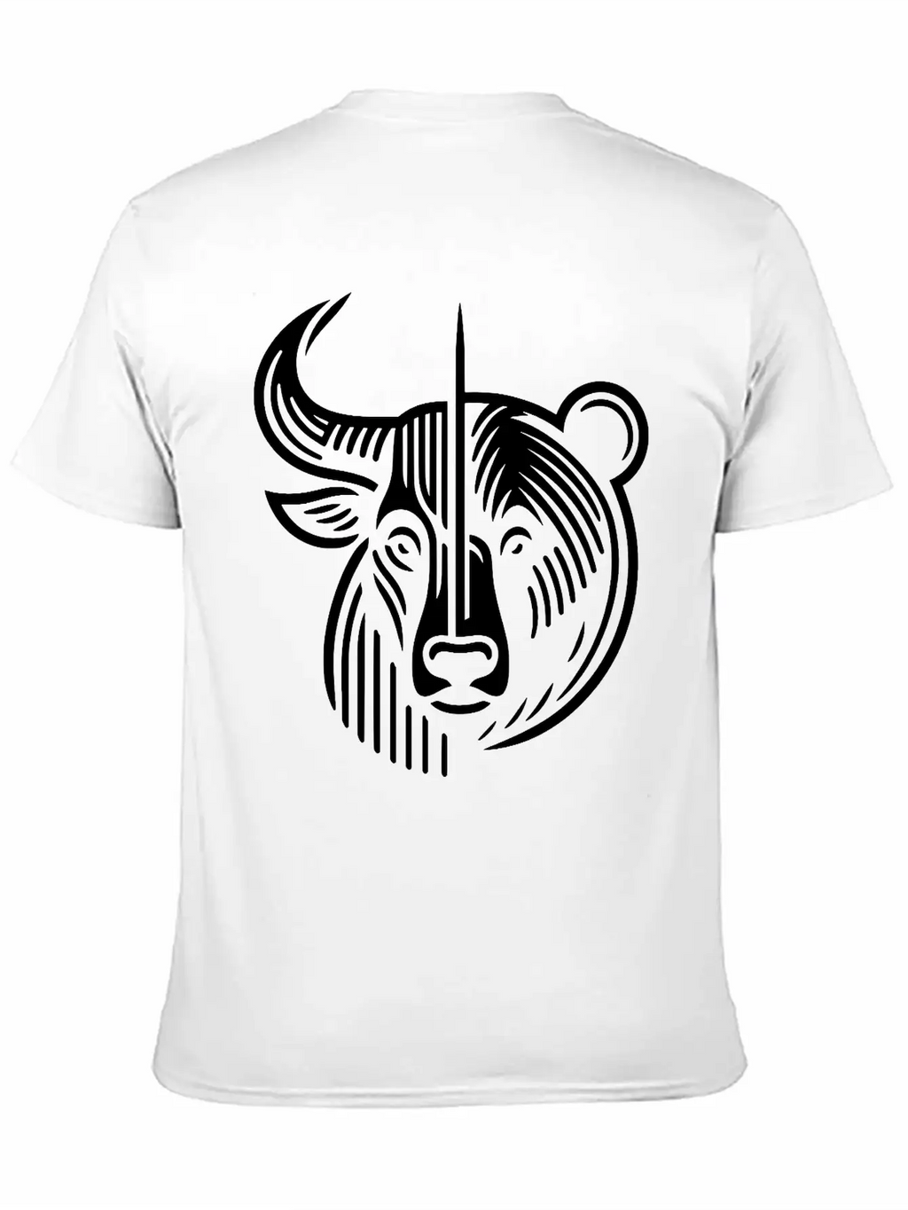 Bull And Bear Stock Market Finance Path24 Stylish Everyday T-Shirt – Unisex Basic Cotton Tee
