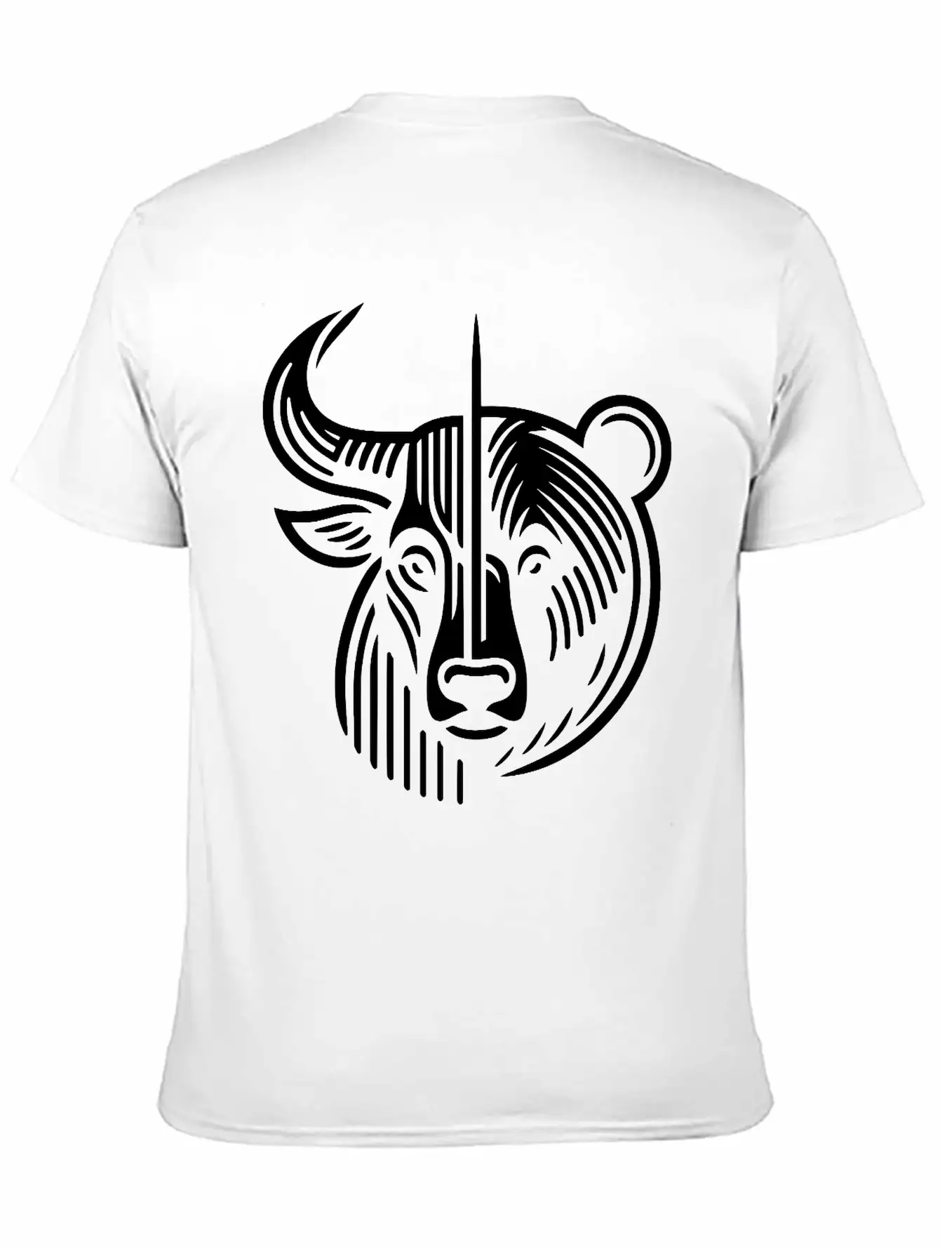 Bull And Bear Stock Market Finance Path24 Stylish Everyday T-Shirt – Unisex Basic Cotton Tee
