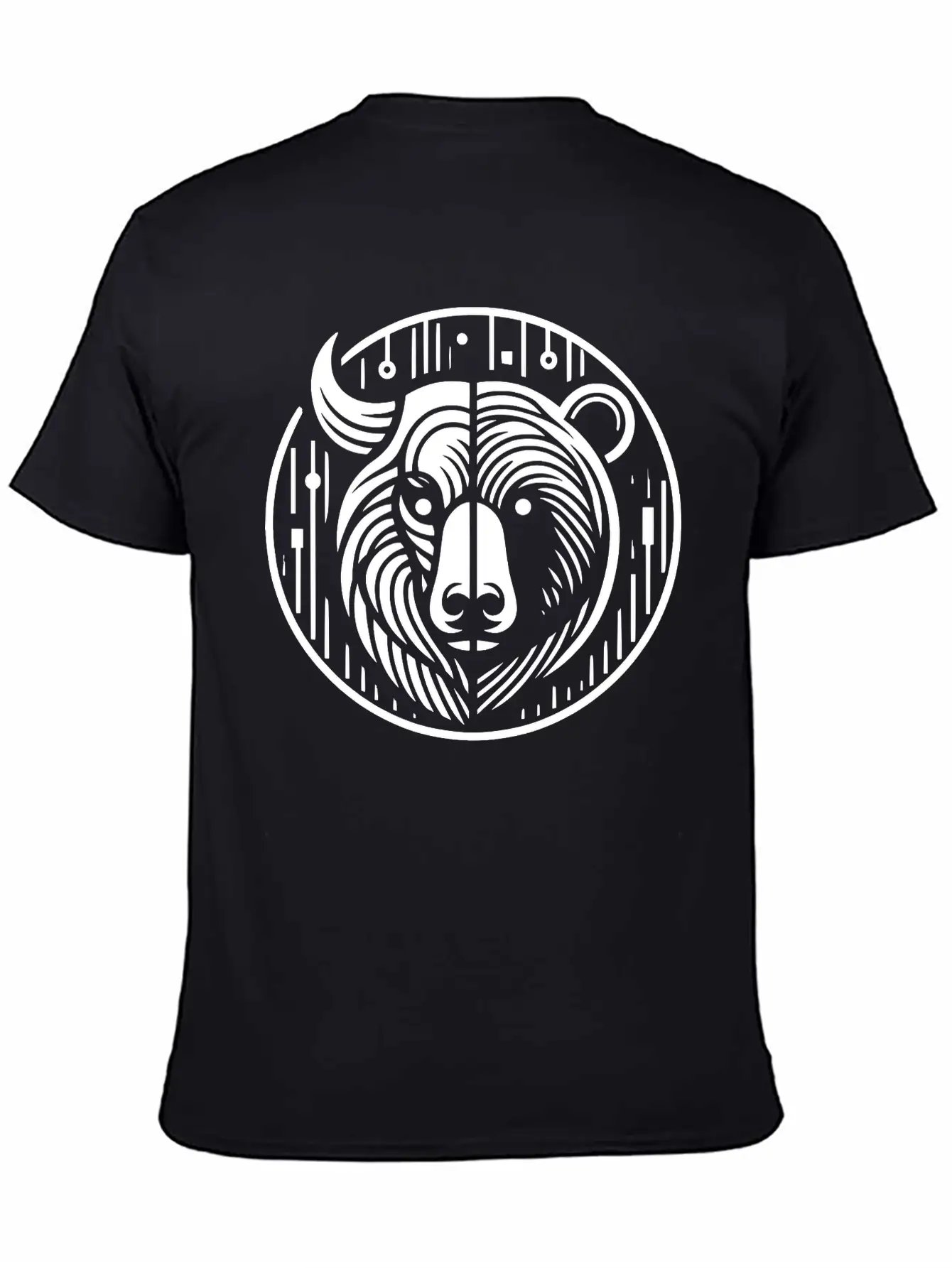 Bull And Bear Stock Market Finance Path33 Breathable Graphic T-Shirt – Perfect For Casual Days