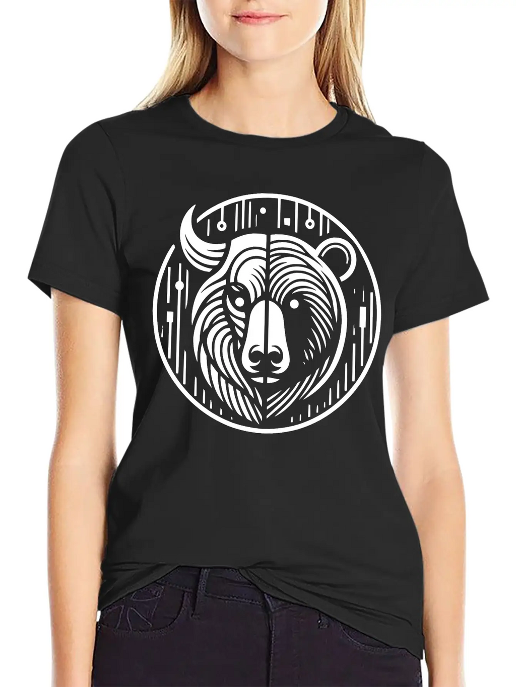 Bull And Bear Stock Market Finance Path33 Breathable Graphic T-Shirt – Perfect For Casual Days