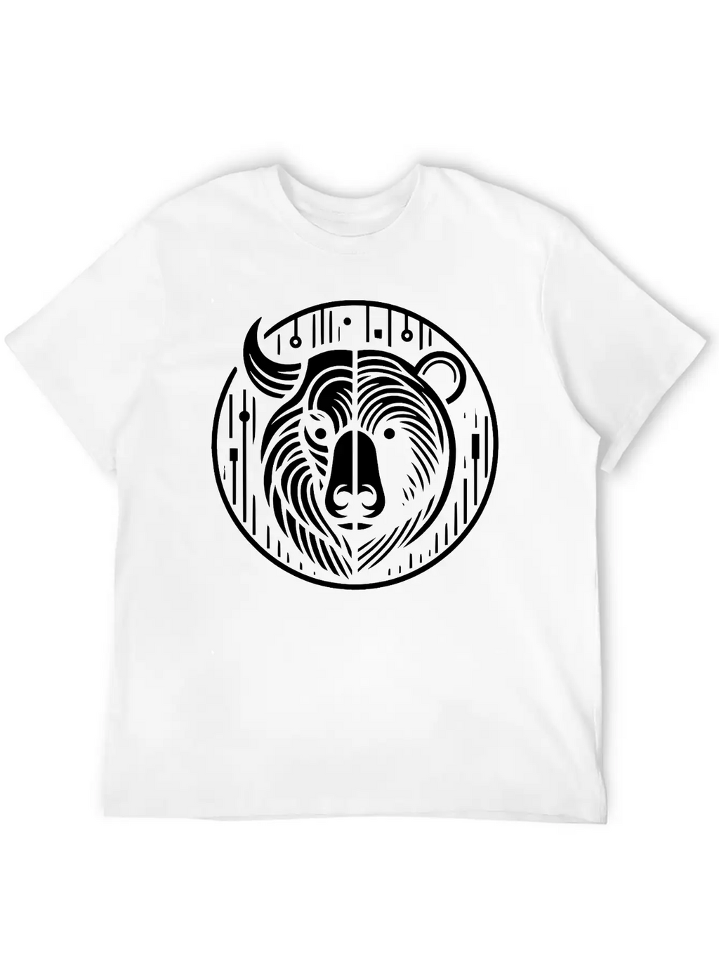 Bull And Bear Stock Market Finance Path33 Breathable Graphic T-Shirt – Perfect For Casual Days