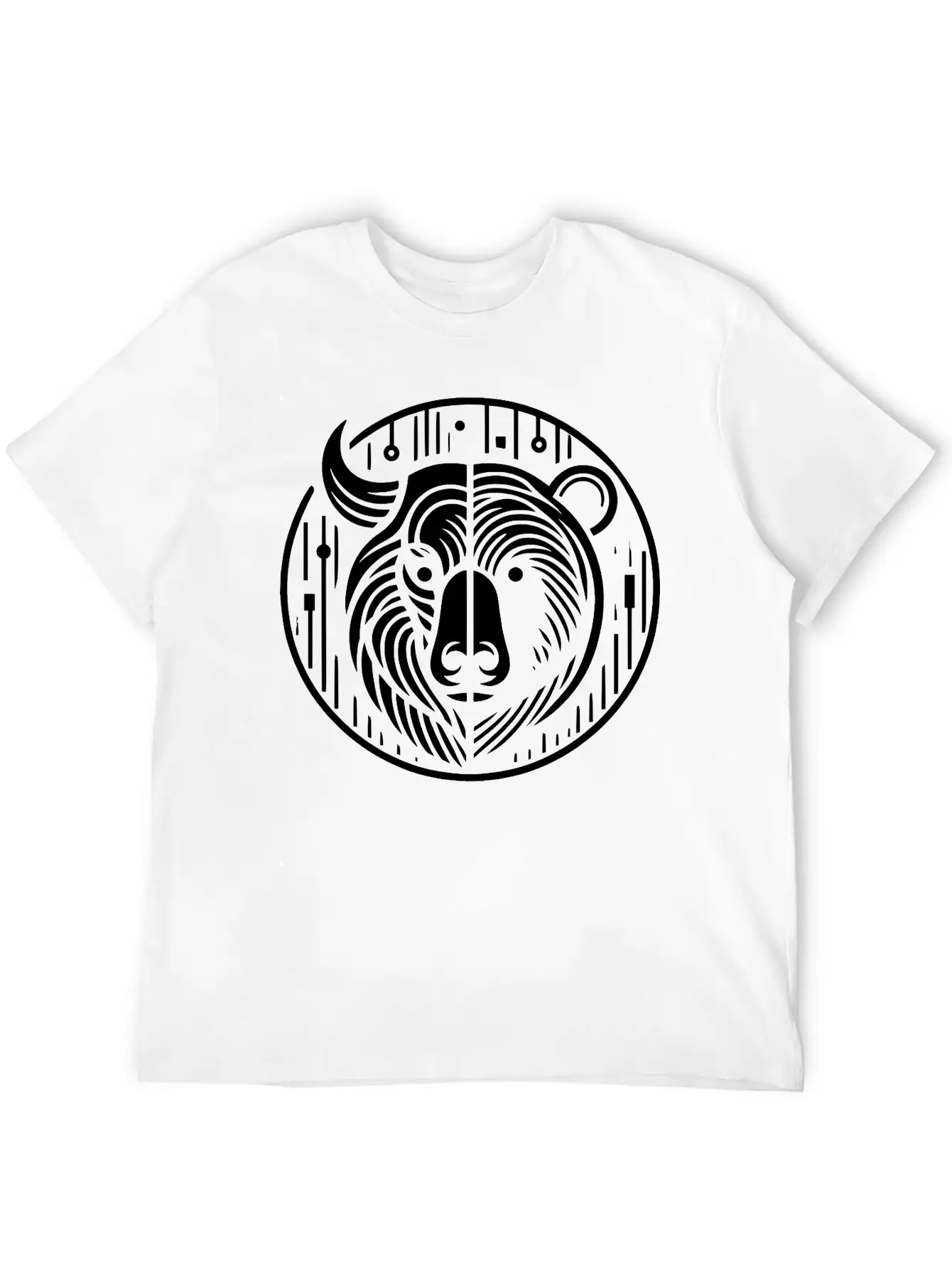 Bull And Bear Stock Market Finance Path33 Breathable Graphic T-Shirt – Perfect For Casual Days