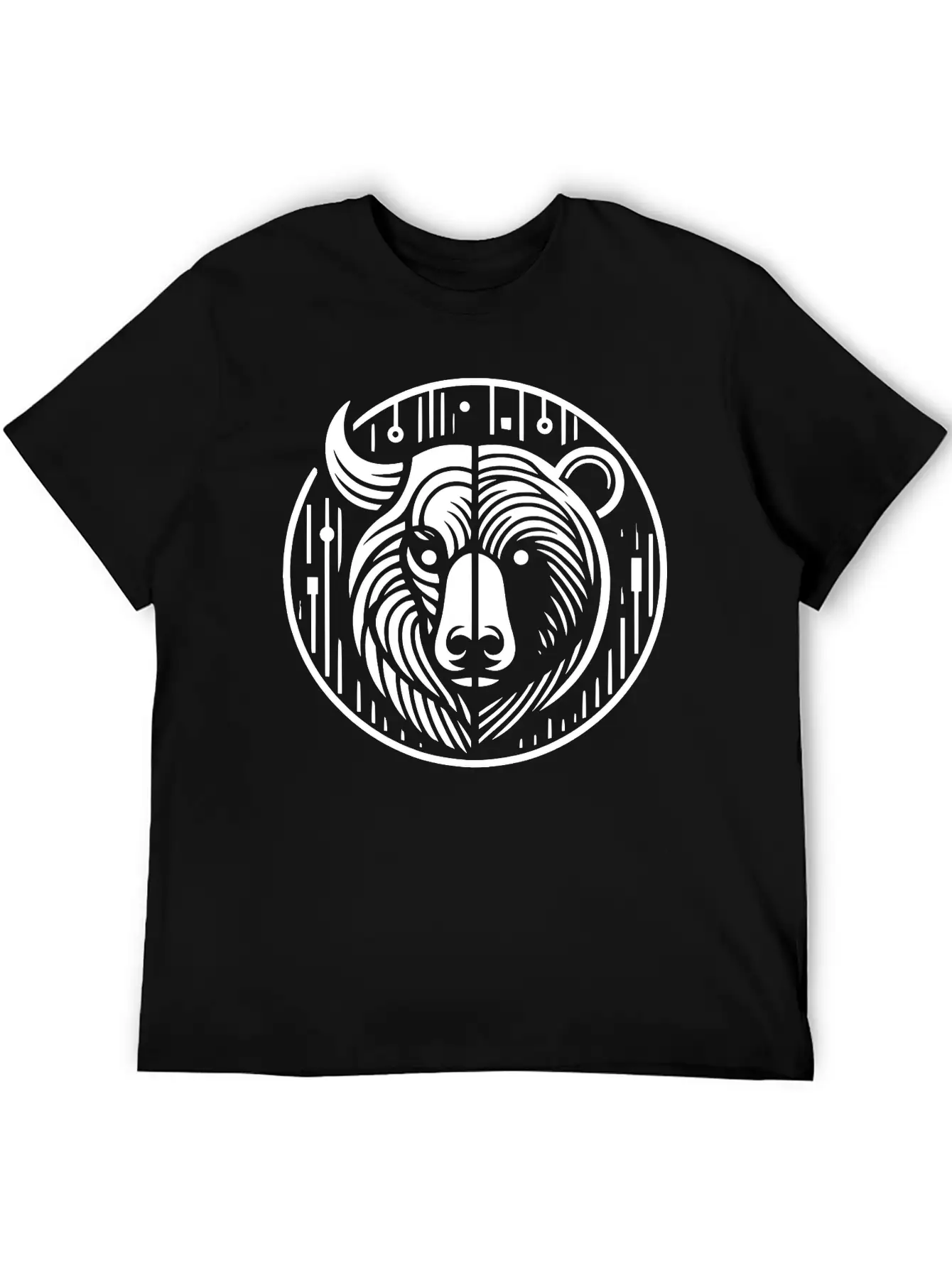 Bull And Bear Stock Market Finance Path33 Breathable Graphic T-Shirt – Perfect For Casual Days