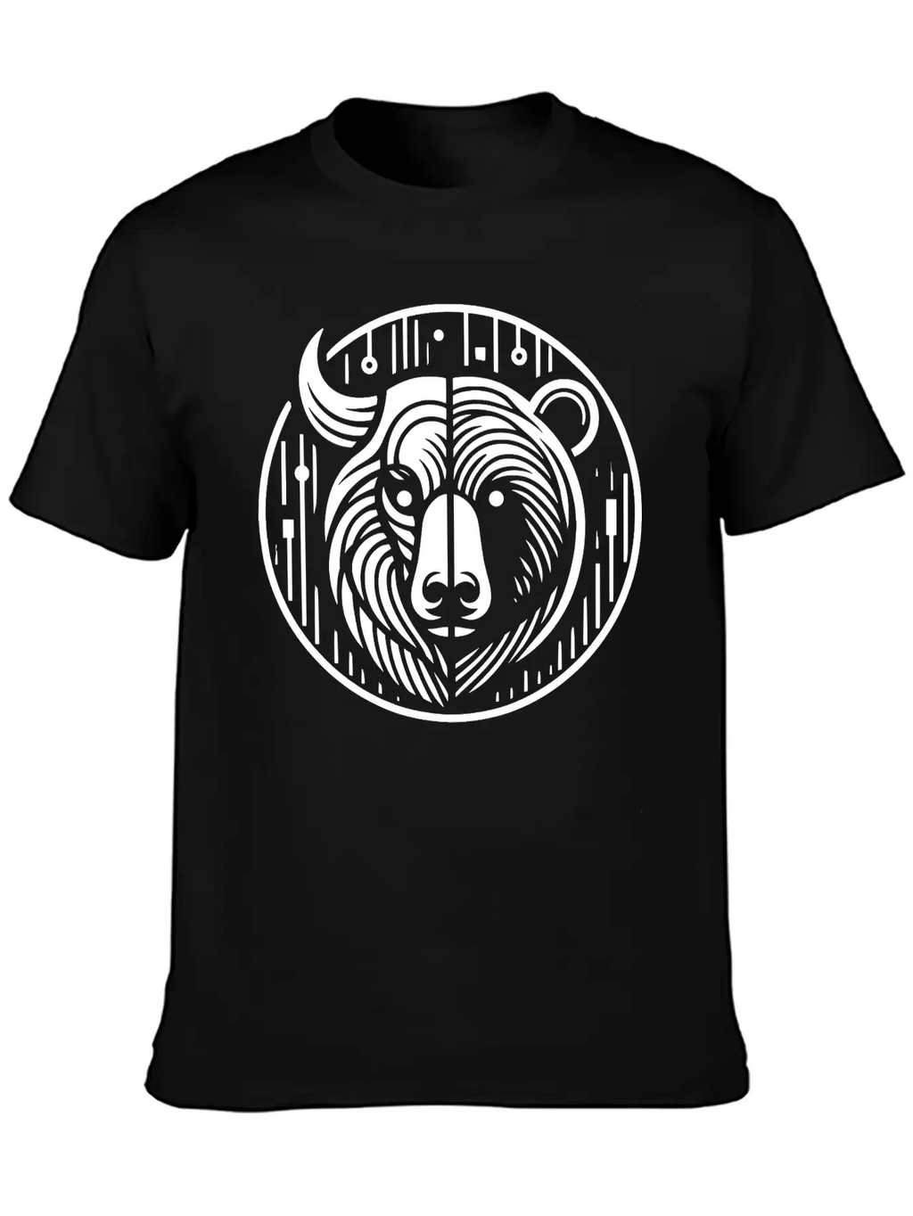Bull And Bear Stock Market Finance Path33 Breathable Graphic T-Shirt – Perfect For Casual Days