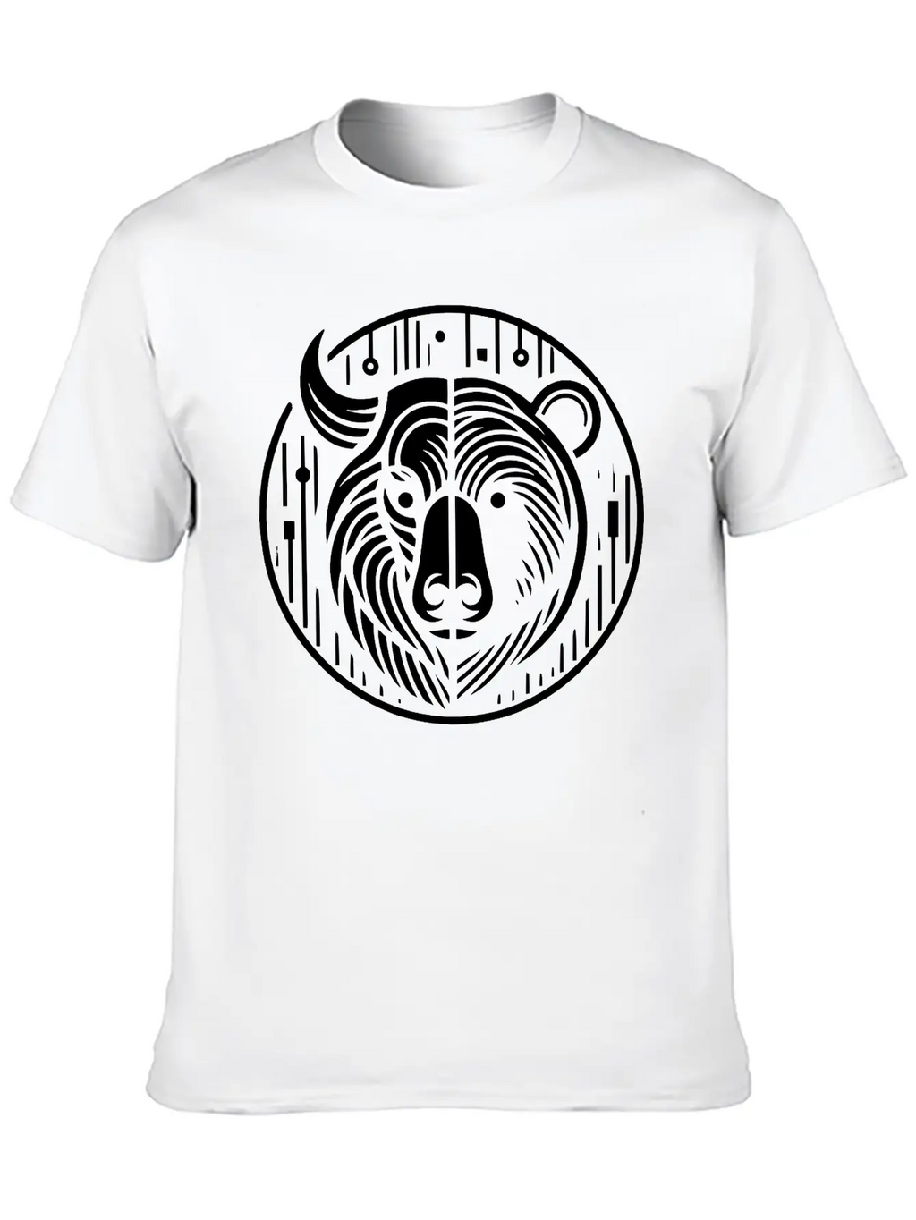 Bull And Bear Stock Market Finance Path33 Breathable Graphic T-Shirt – Perfect For Casual Days