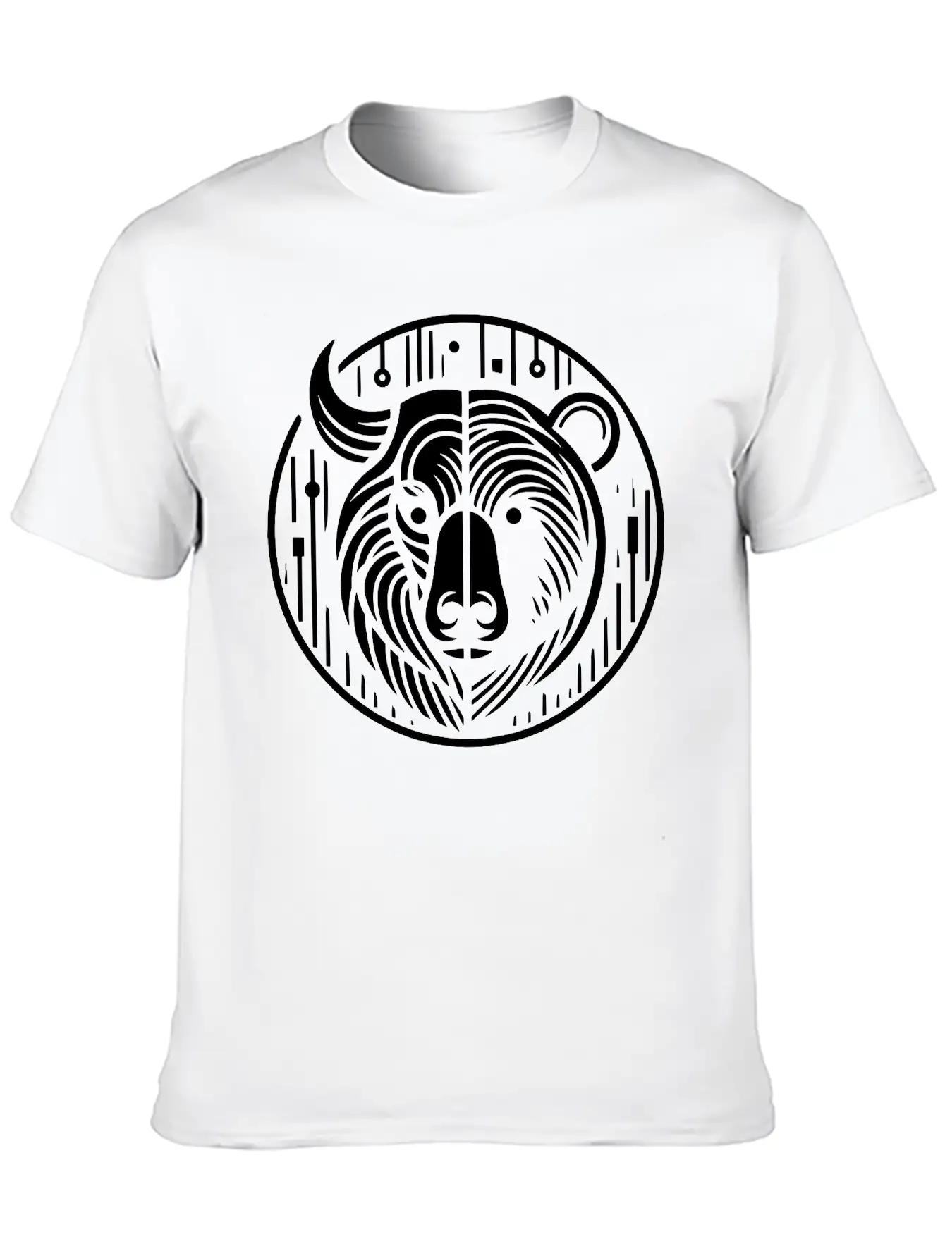 Bull And Bear Stock Market Finance Path33 Breathable Graphic T-Shirt – Perfect For Casual Days
