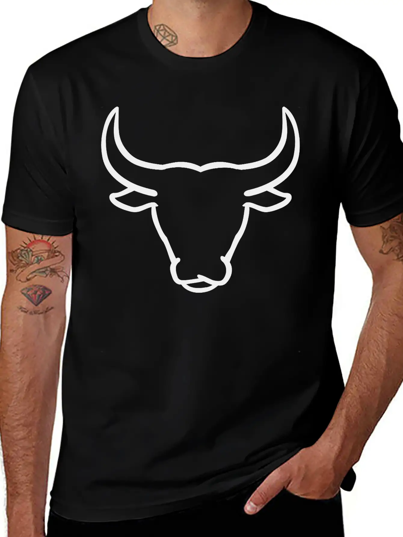 Bull Breathable Graphic T-Shirt – Perfect For Casual Days