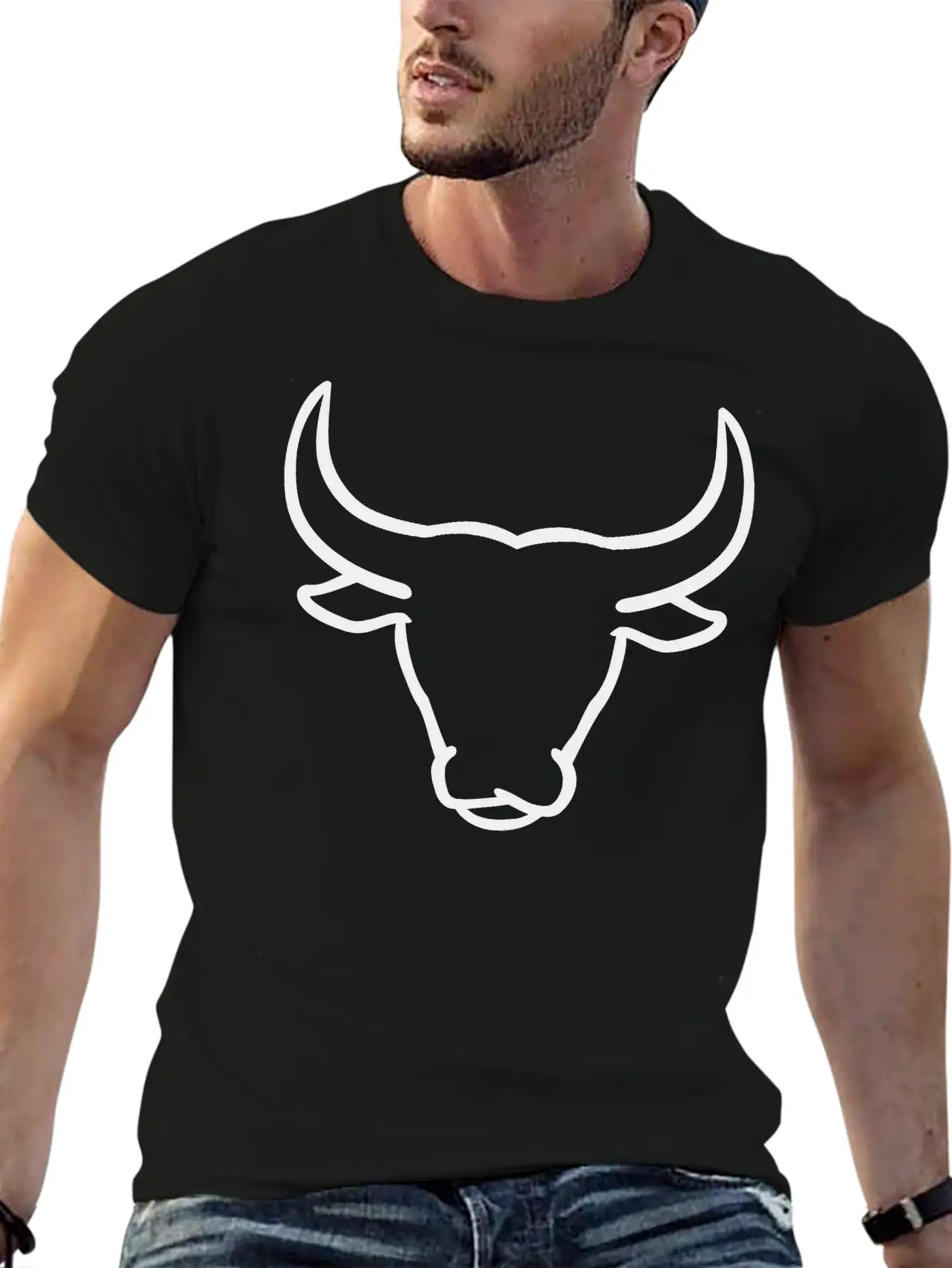Bull Breathable Graphic T-Shirt – Perfect For Casual Days