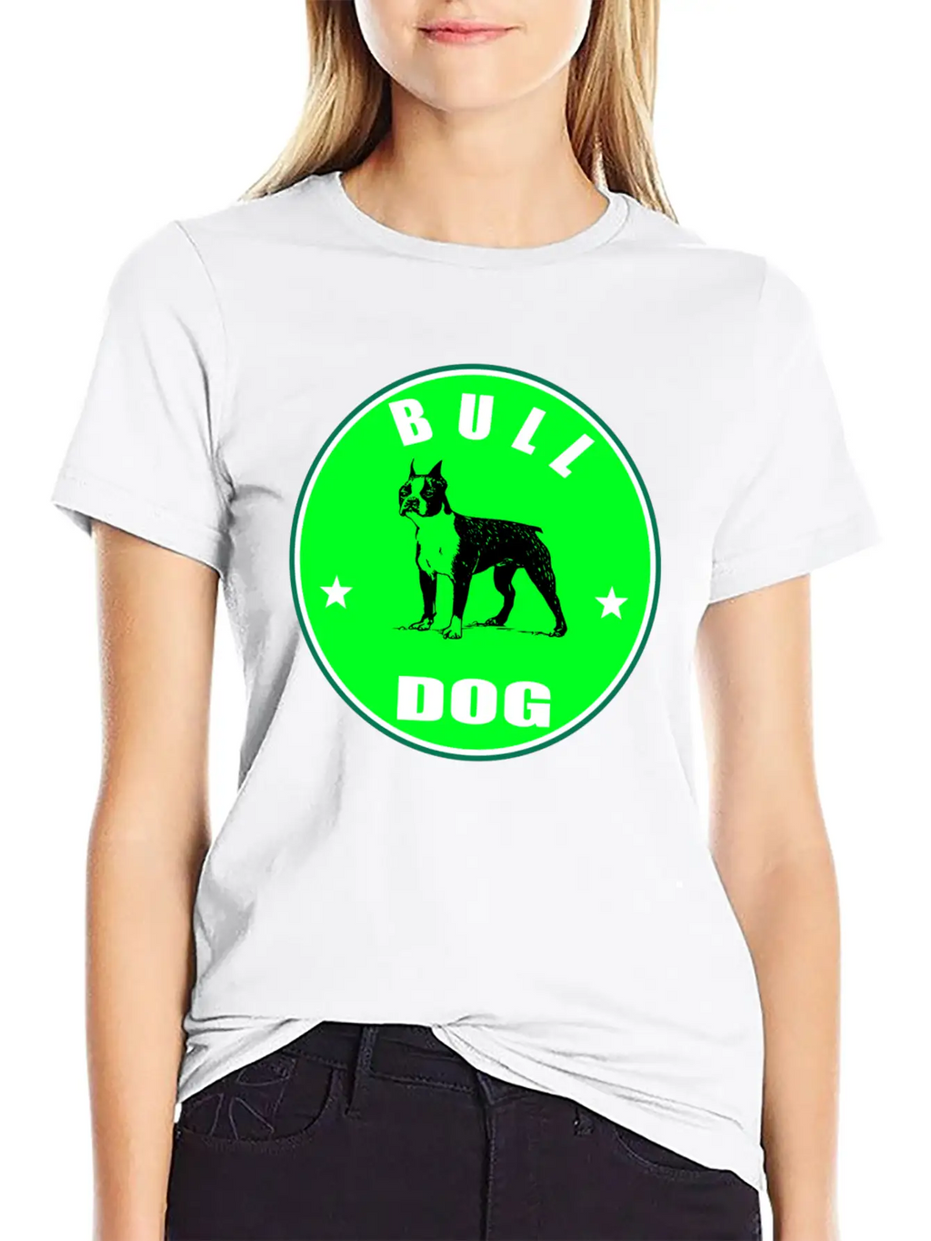 Bull Dog Essential Cotton Tee For Daily Outfits – Unisex Style