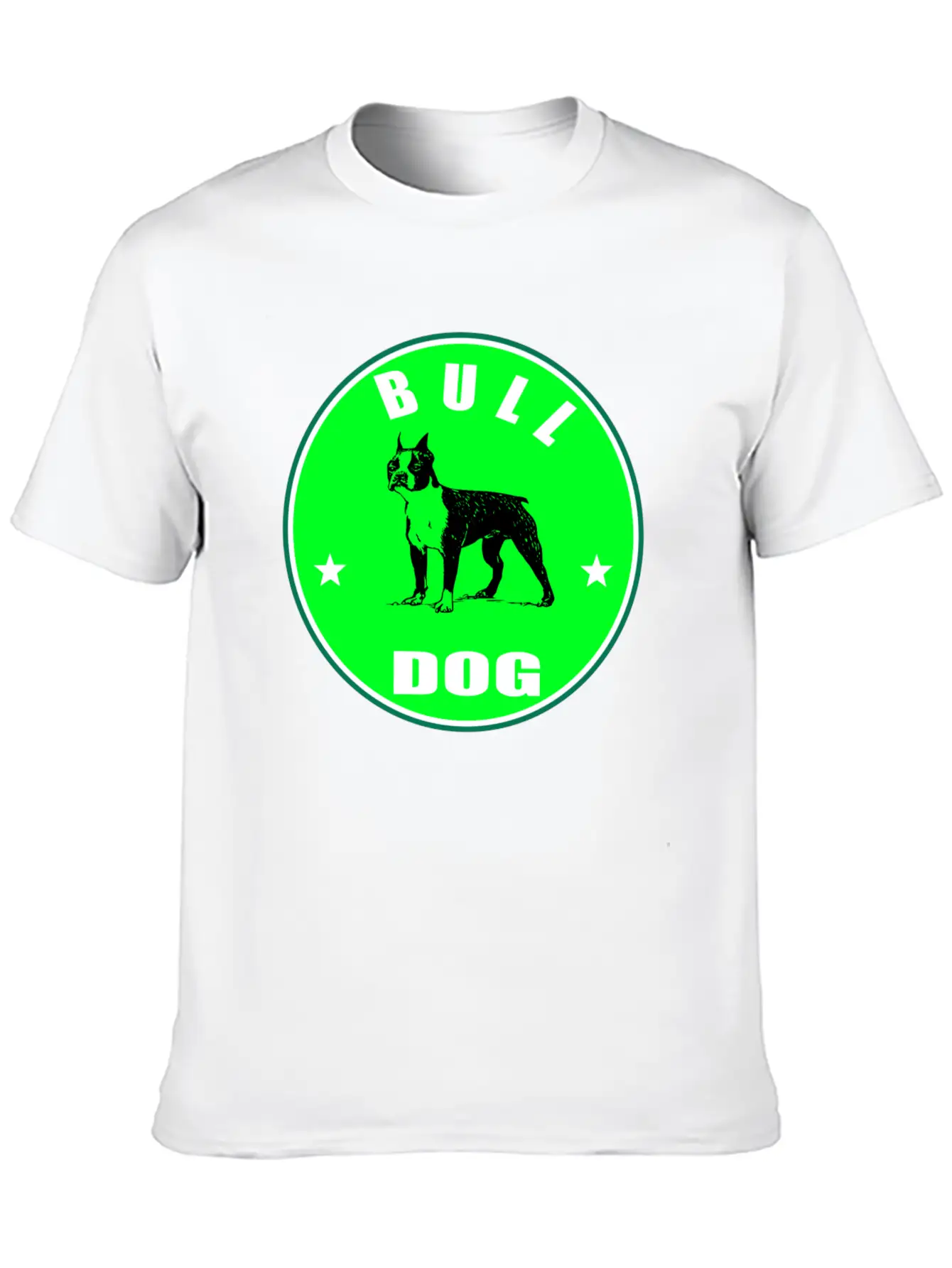 Bull Dog Essential Cotton Tee For Daily Outfits – Unisex Style